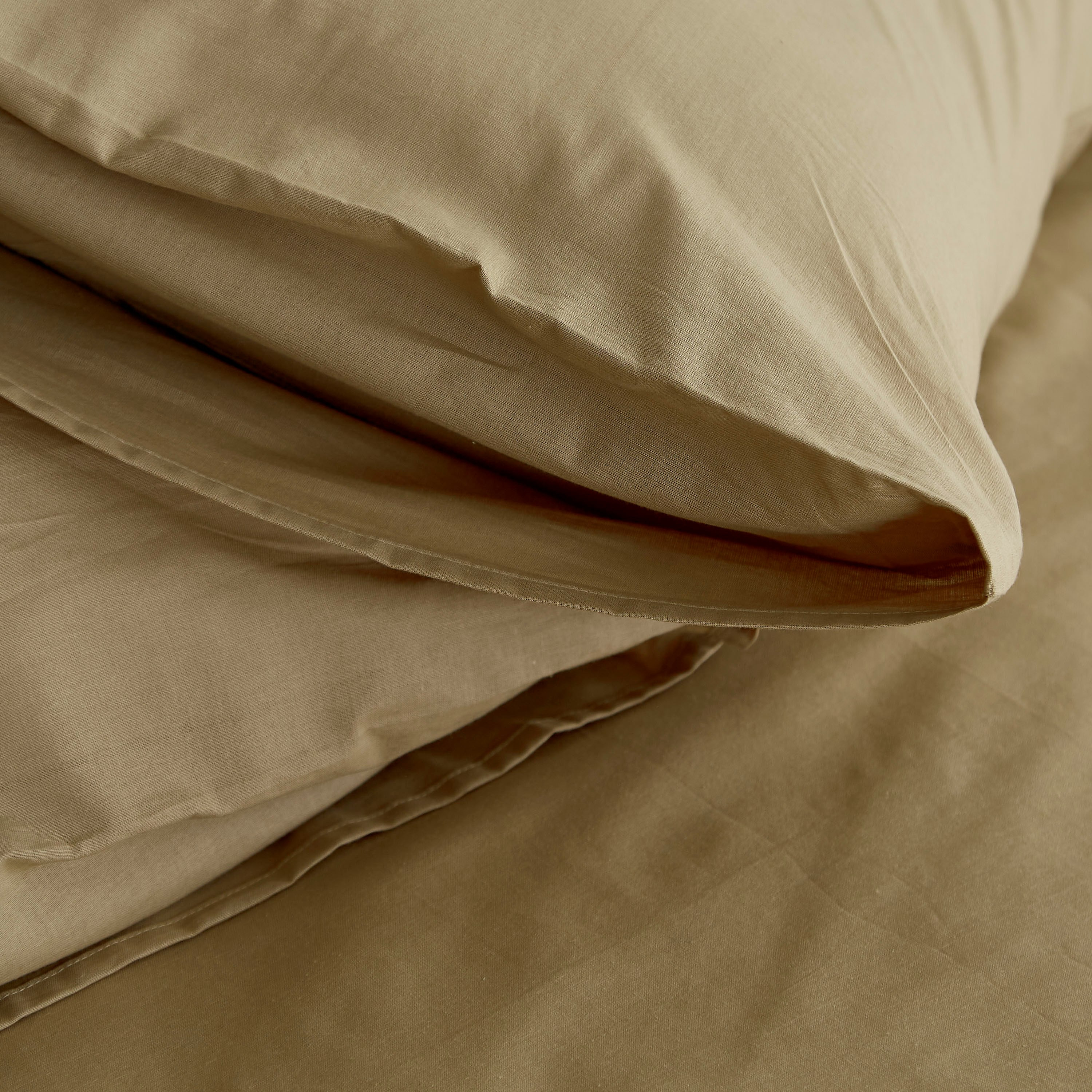 Wellington Solid 3-Piece Twin Cotton Duvet Cover Set - 150x220 cm-hbxhomeware-hbxdecorandfurnishings-image-4