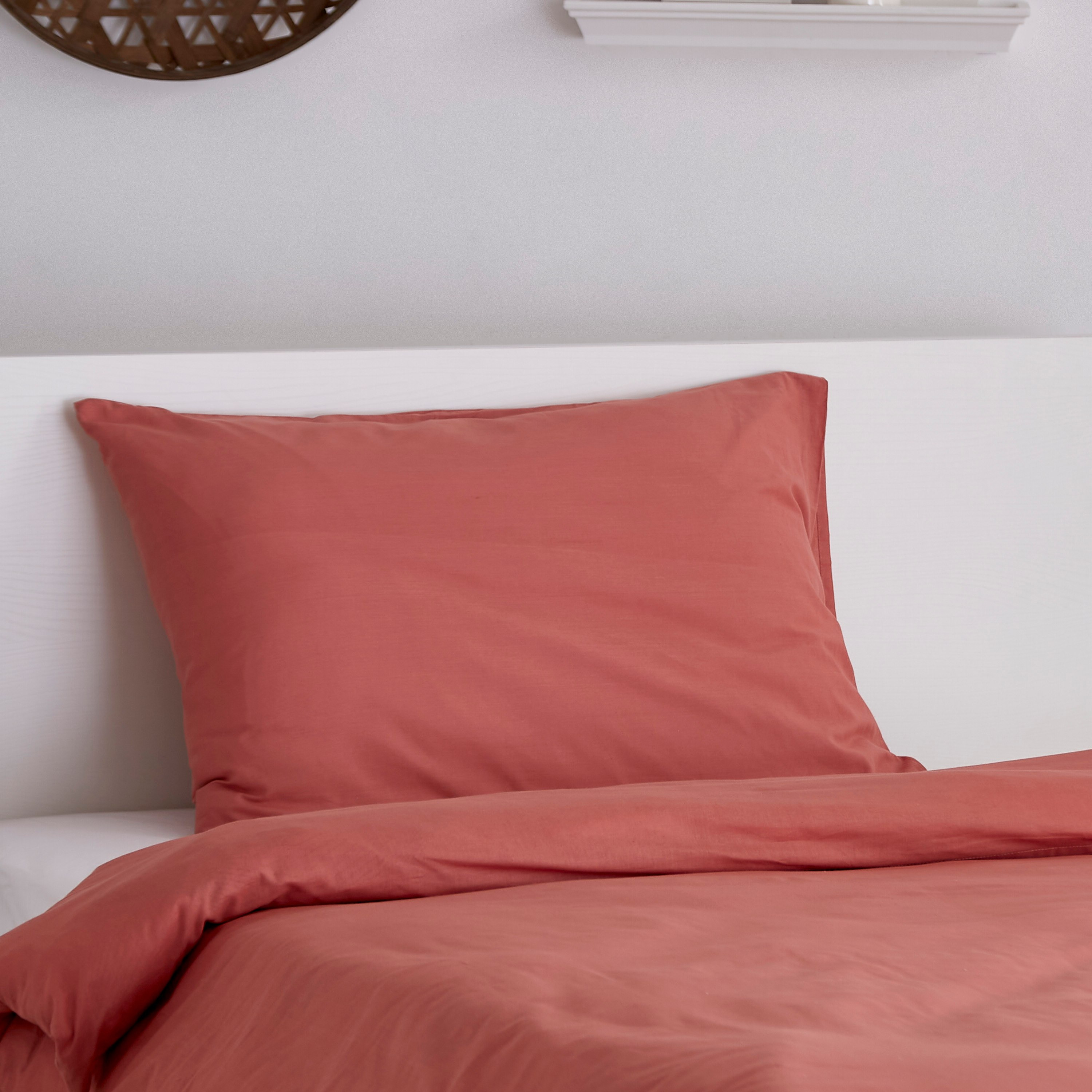 Wellington 2-Piece Solid Single Cotton Duvet Cover Set - 135x200 cm-hbxhomeware-hbxdecorandfurnishings-image-3