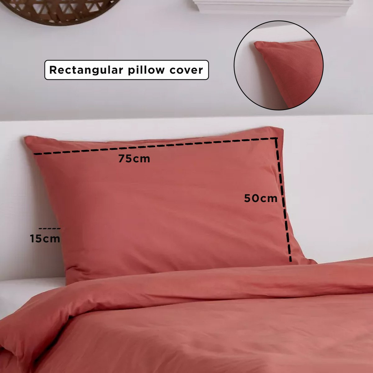 Wellington 2-Piece Solid Single Cotton Duvet Cover Set - 135x200 cm-hbxhomeware-hbxdecorandfurnishings-image-9