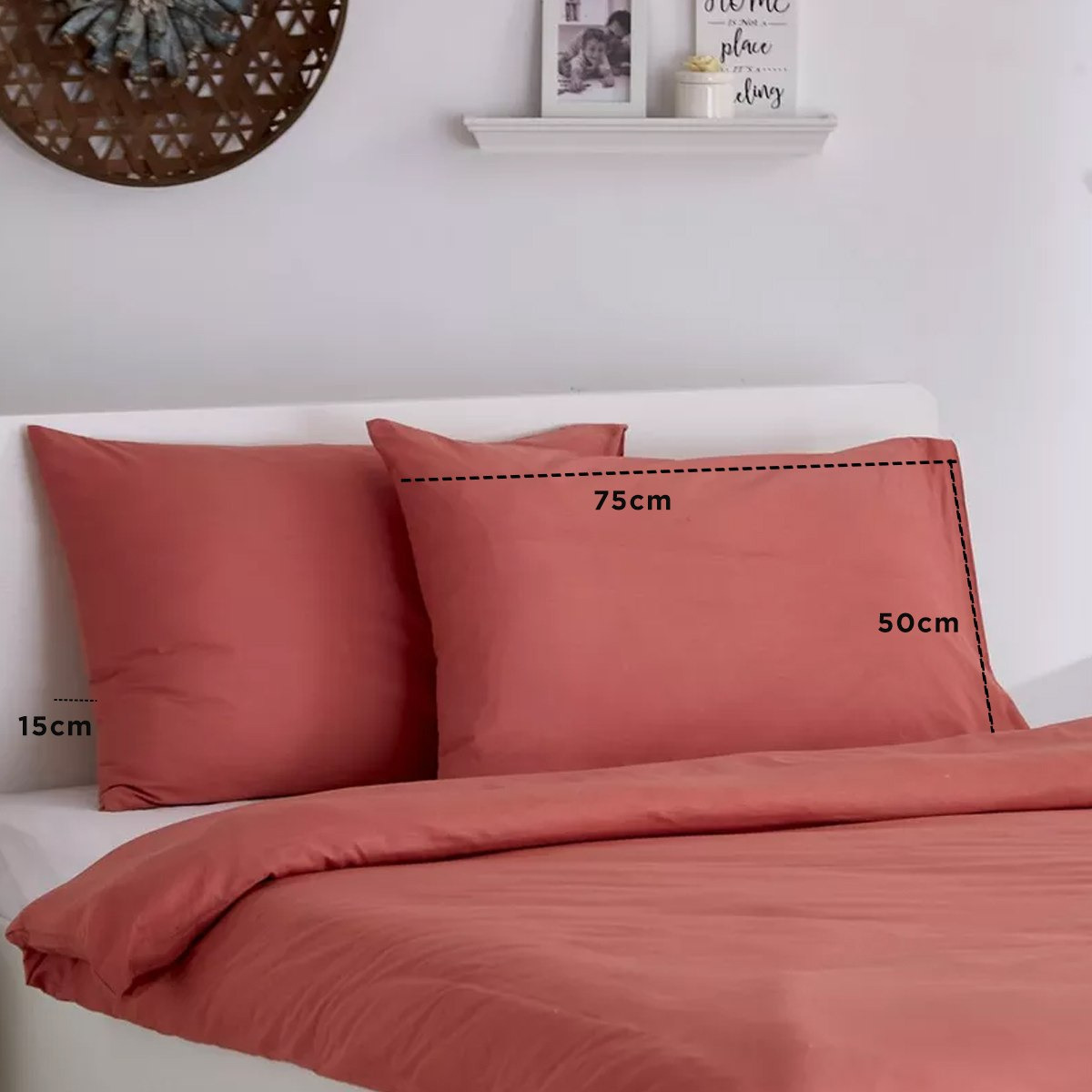 طقم غطاء لحاف قطن مزدوج سادة 3 قطع من ويلينجتون - 150x220 سم-hbxhomeware-bedding-duvetcovers-image-9