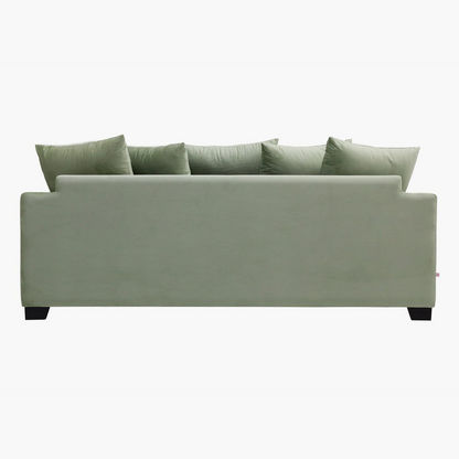 Sanford 3+2+2 Seater Velvet Sofa Set with 19 Cushions