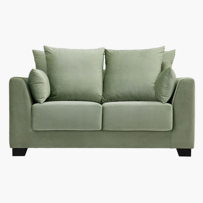 Sanford 3+2+2 Seater Velvet Sofa Set with 19 Cushions