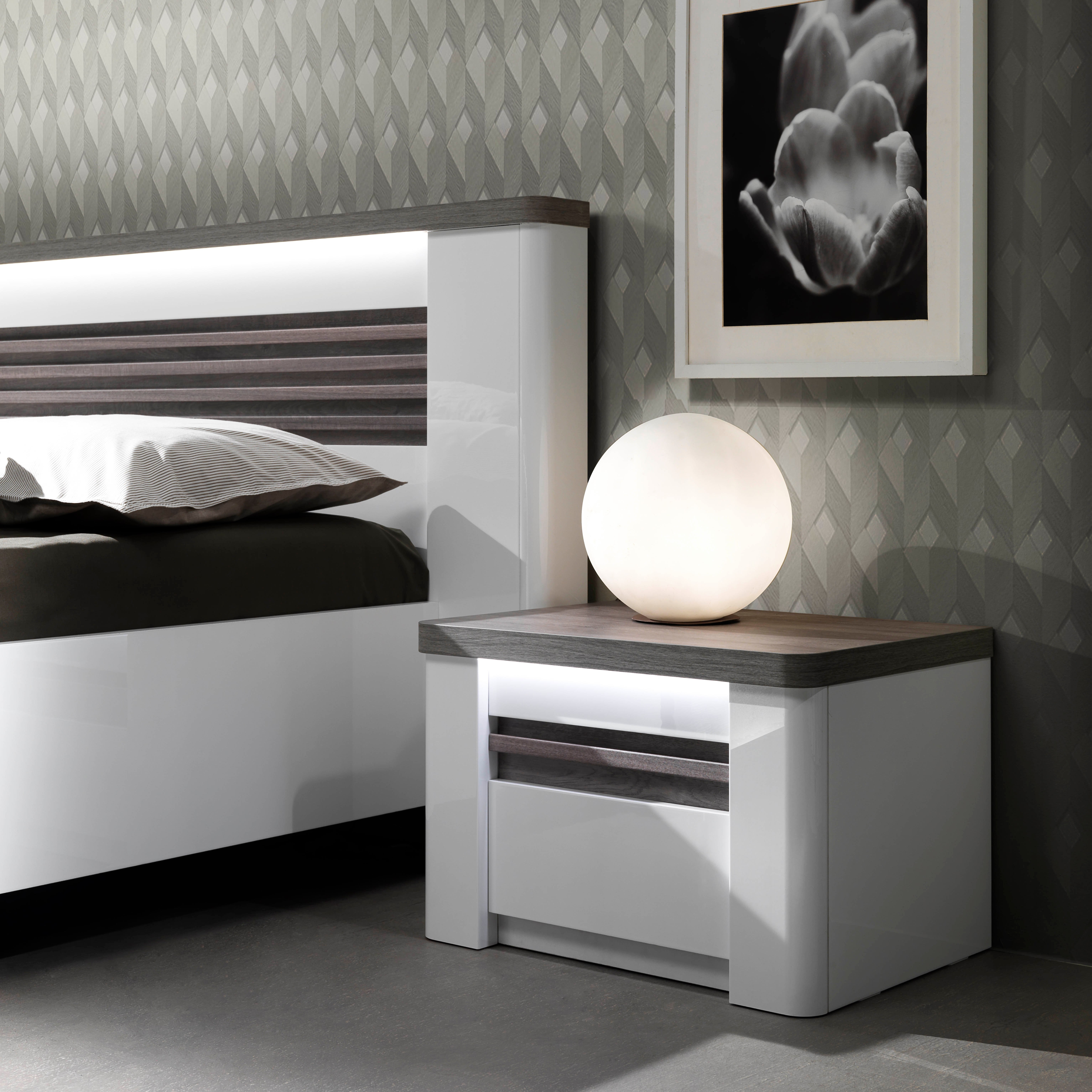 طقم غرفة نوم كينج 5 قطع من فيرتيجو - 180x200 سم-hbxbedroom-bedsandbedsets-bedroomsets-king-image-3