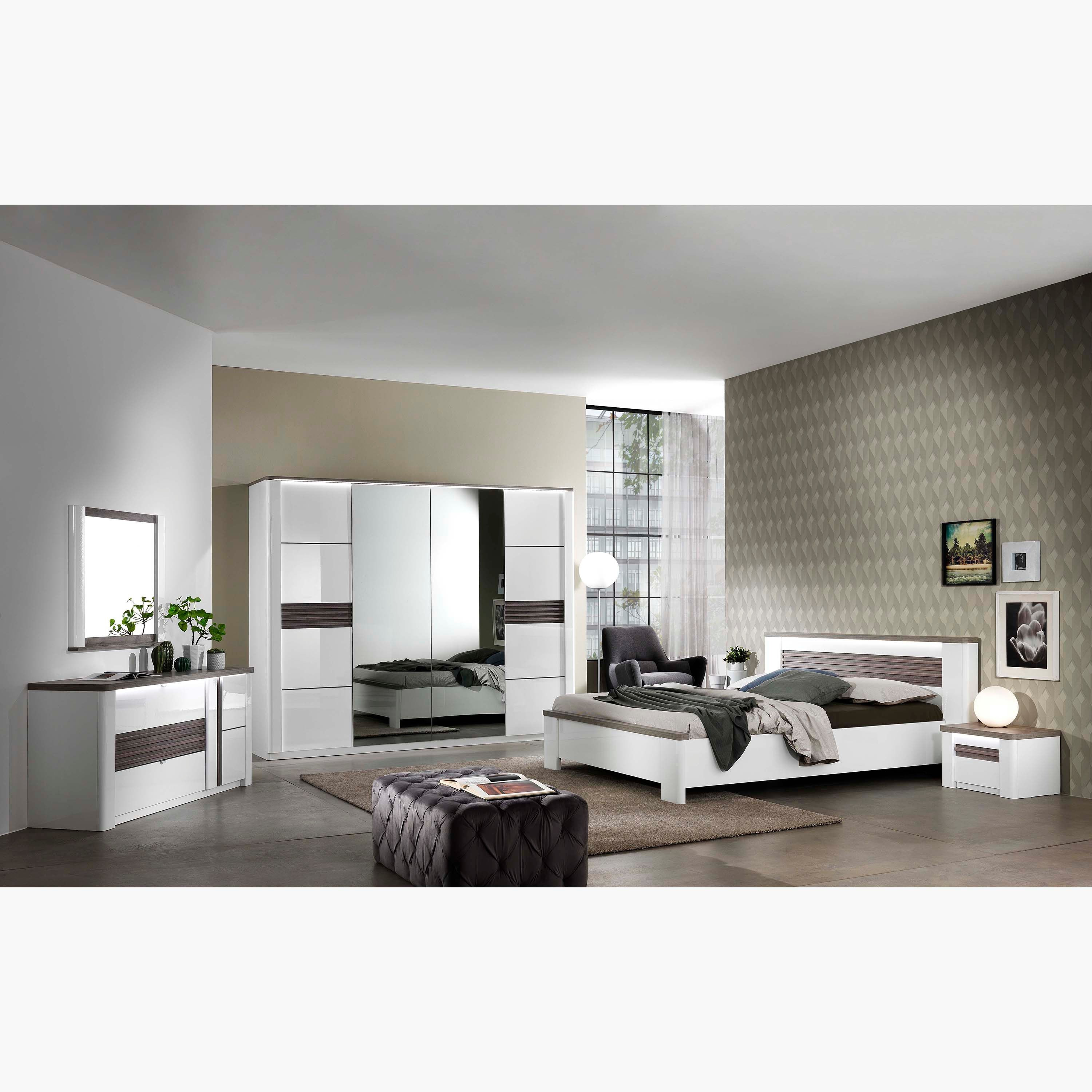 دولاب بـ 4 أبواب ومرآة من فيرتجو-hbxfurniture-wardrobes-image-7