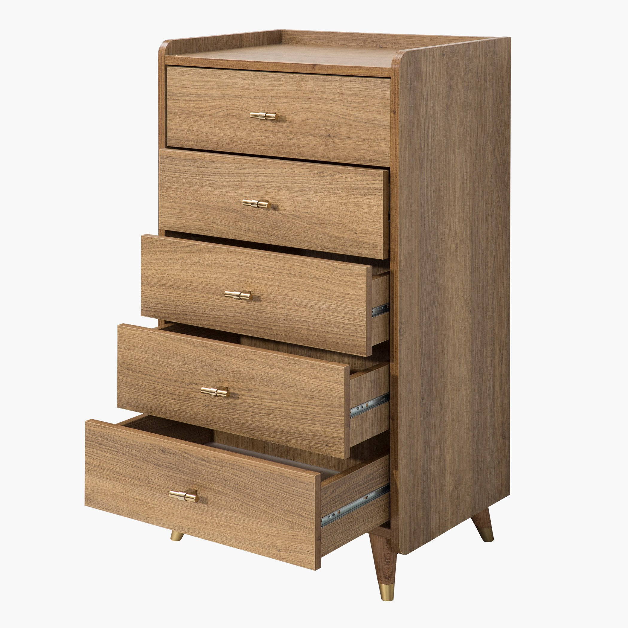 وحدة تخزين 5 أدراج من بالي-hbxfurniture-dressersandchests-chestofdrawers-image-4
