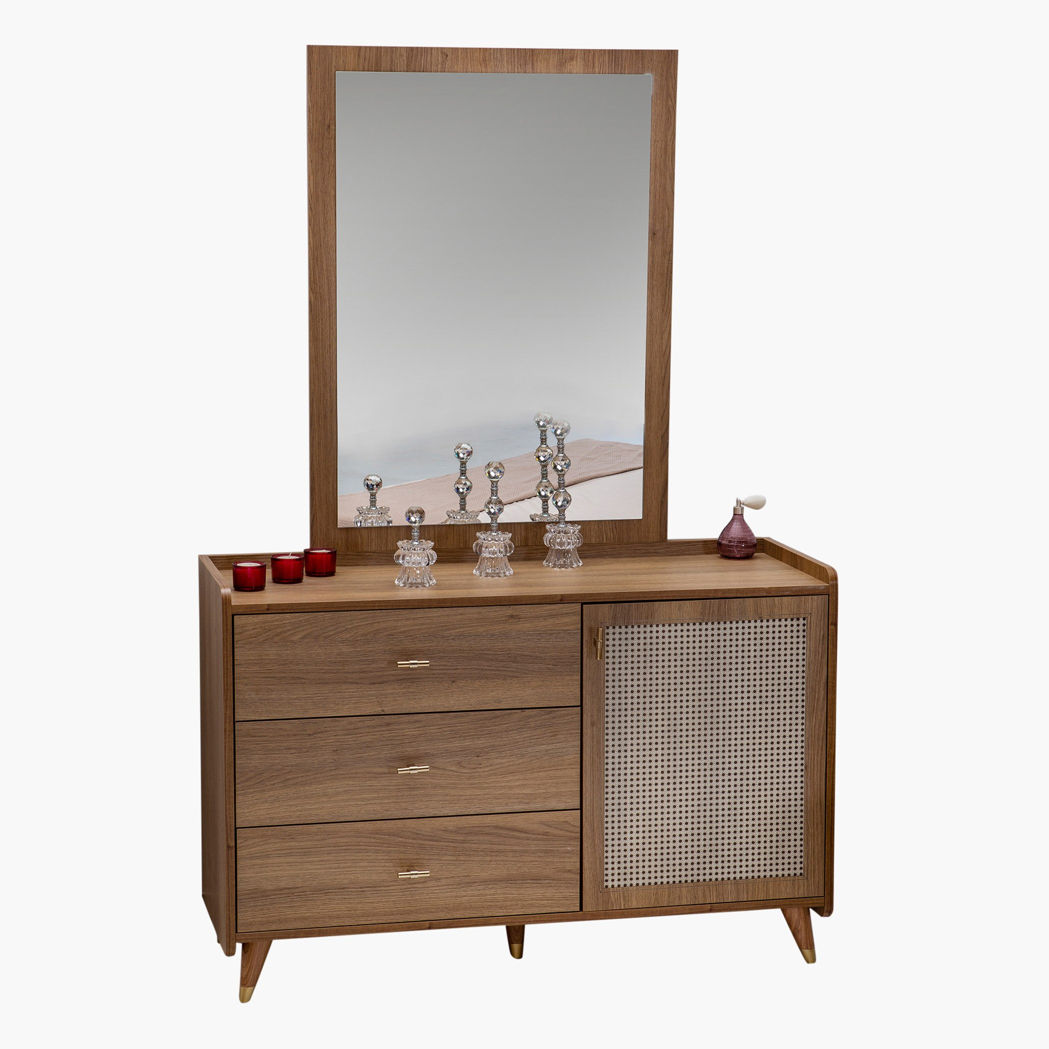 طقم غرفة نوم كينج 5 قطع من بالي - 180x200 سم-hbxbedroom-bedsandbedsets-bedroomsets-king-image-13