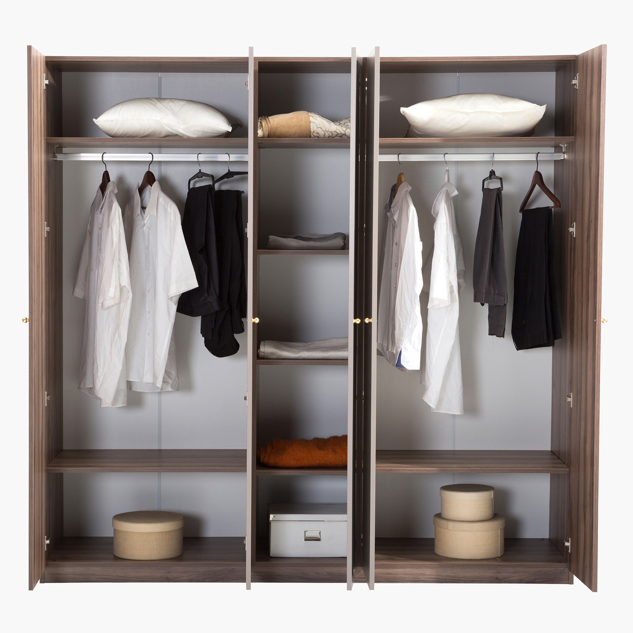 خزانة ملابس 5 أبواب بمرآة من بيانو-hbxfurniture-wardrobes-image-4