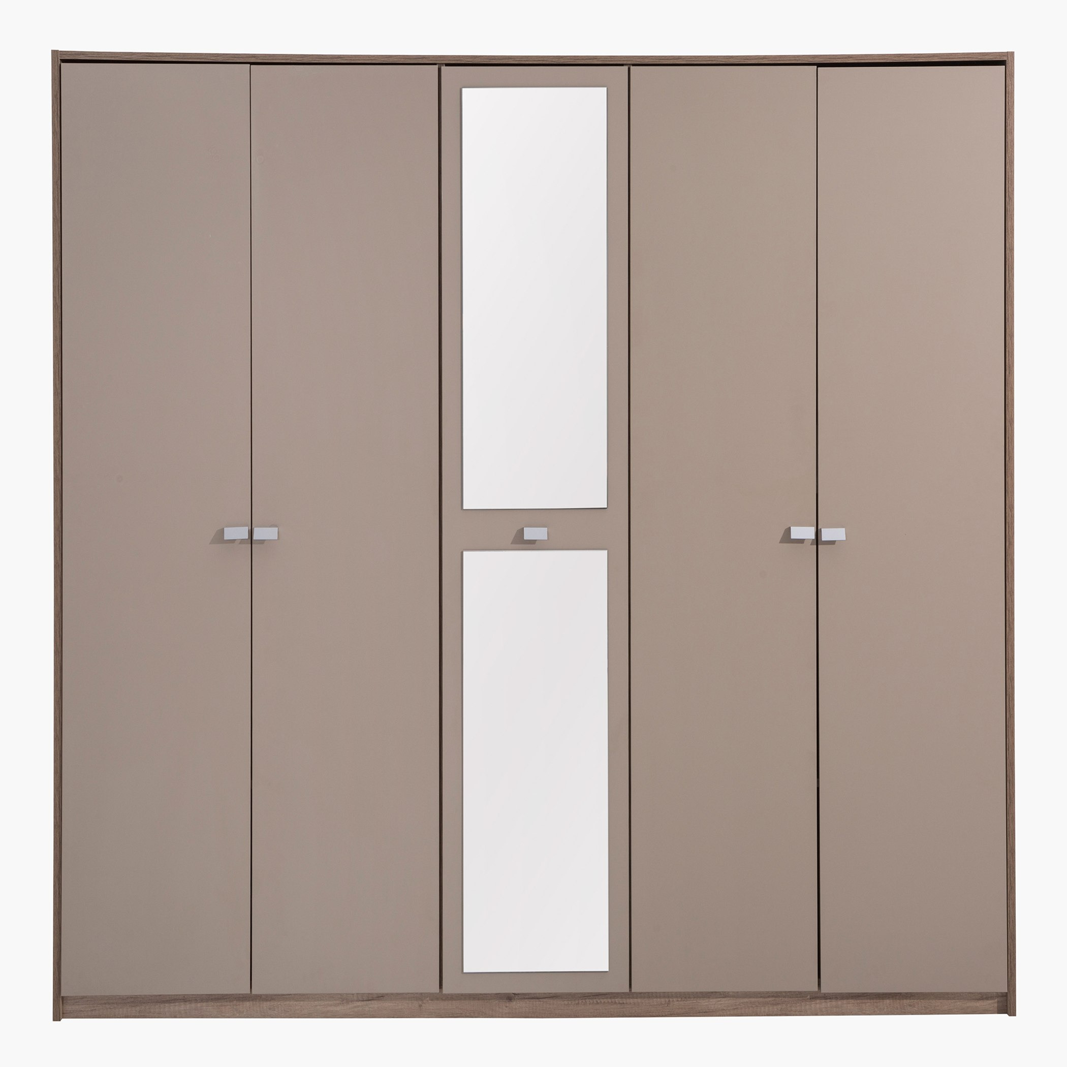 خزانة ملابس 5 أبواب مع مرآة - رافينا من موڤو-hbxfurniture-wardrobes-image-3