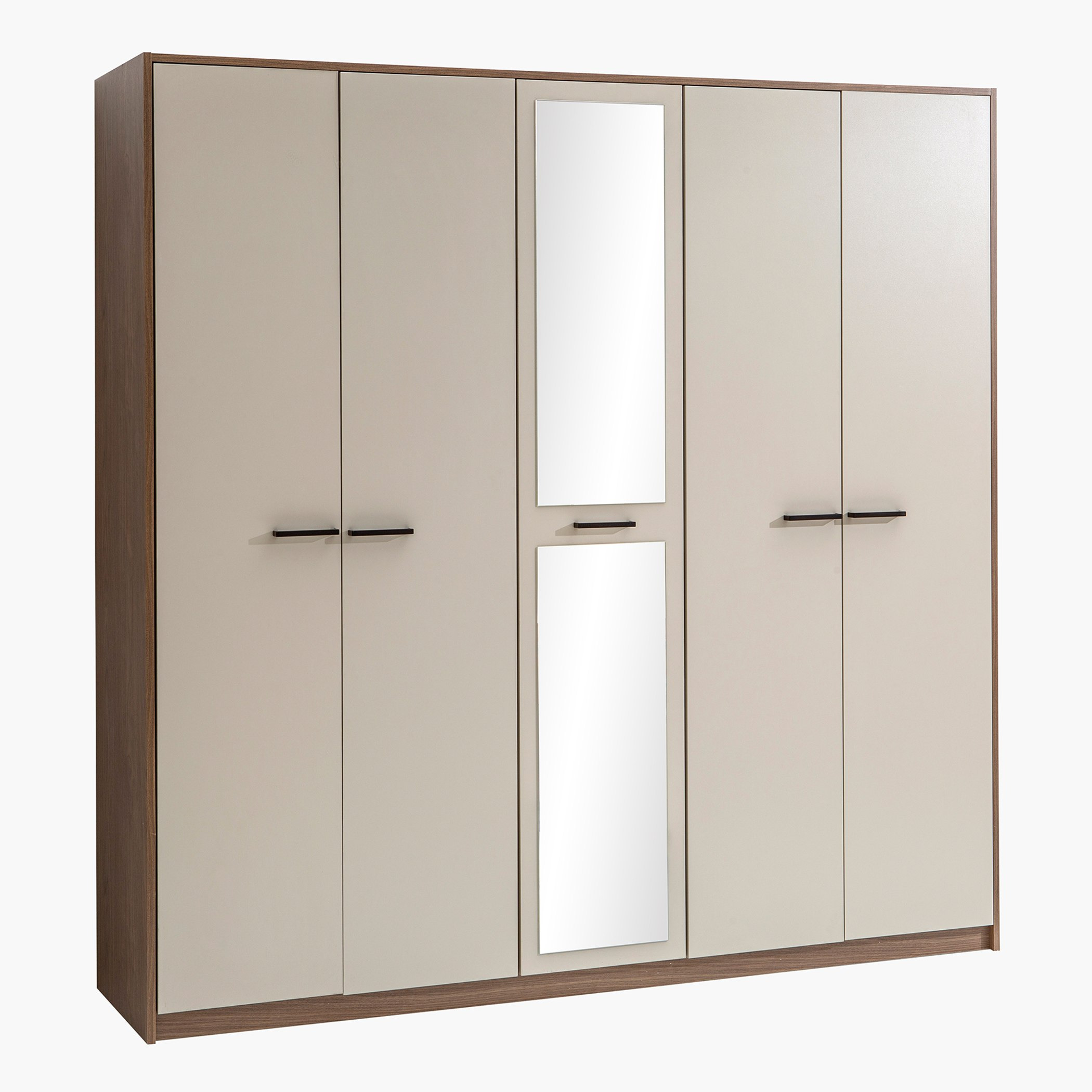 خزانة ملابس 5 أبواب بمرآة من سافونا-hbxfurniture-wardrobes-image-2