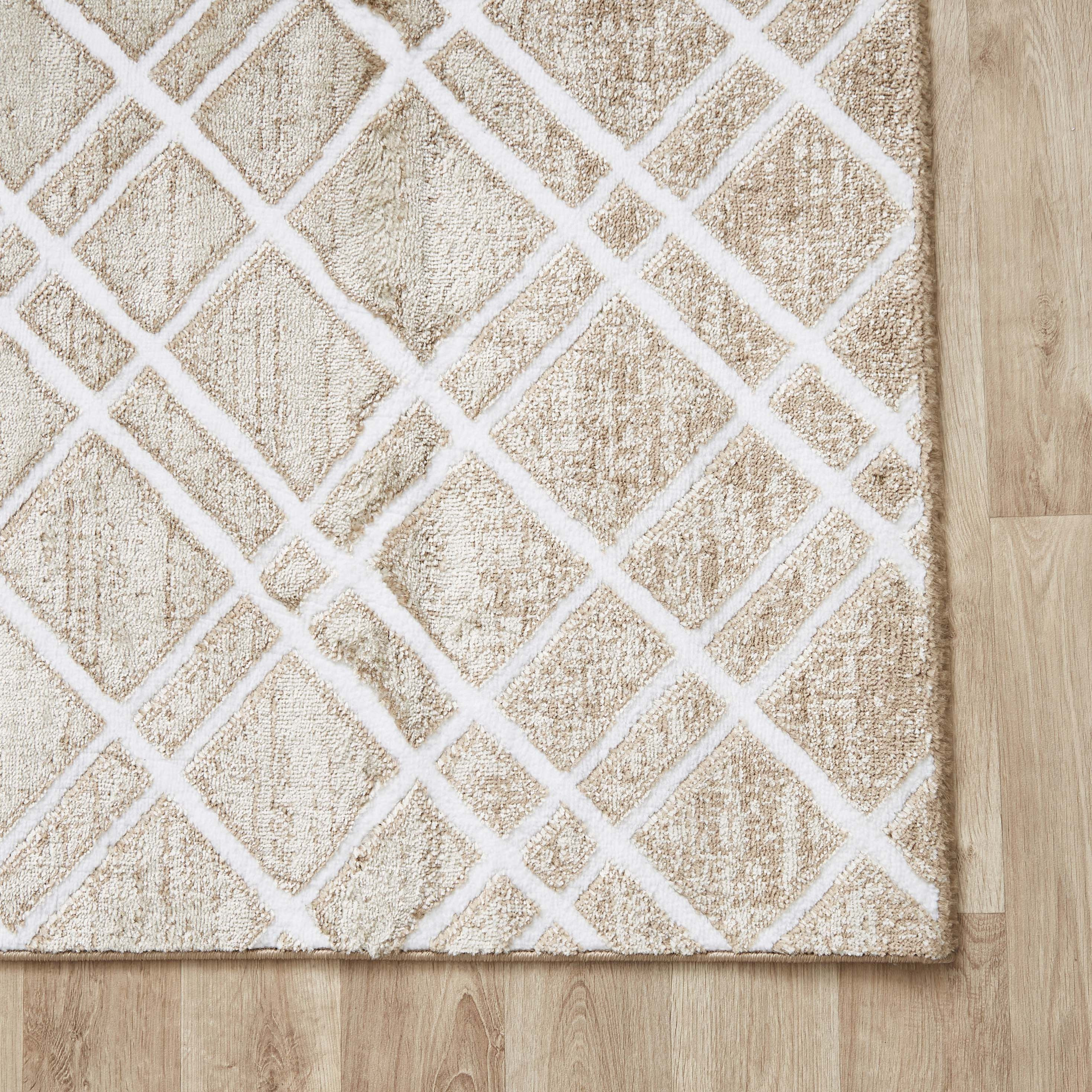 سجادة بولي بروبلين مقاومة للبقع من مشاعل هينلي - 110x160 سم-hbxdecorandfurnishings-floorcoverings-rugs-image-2