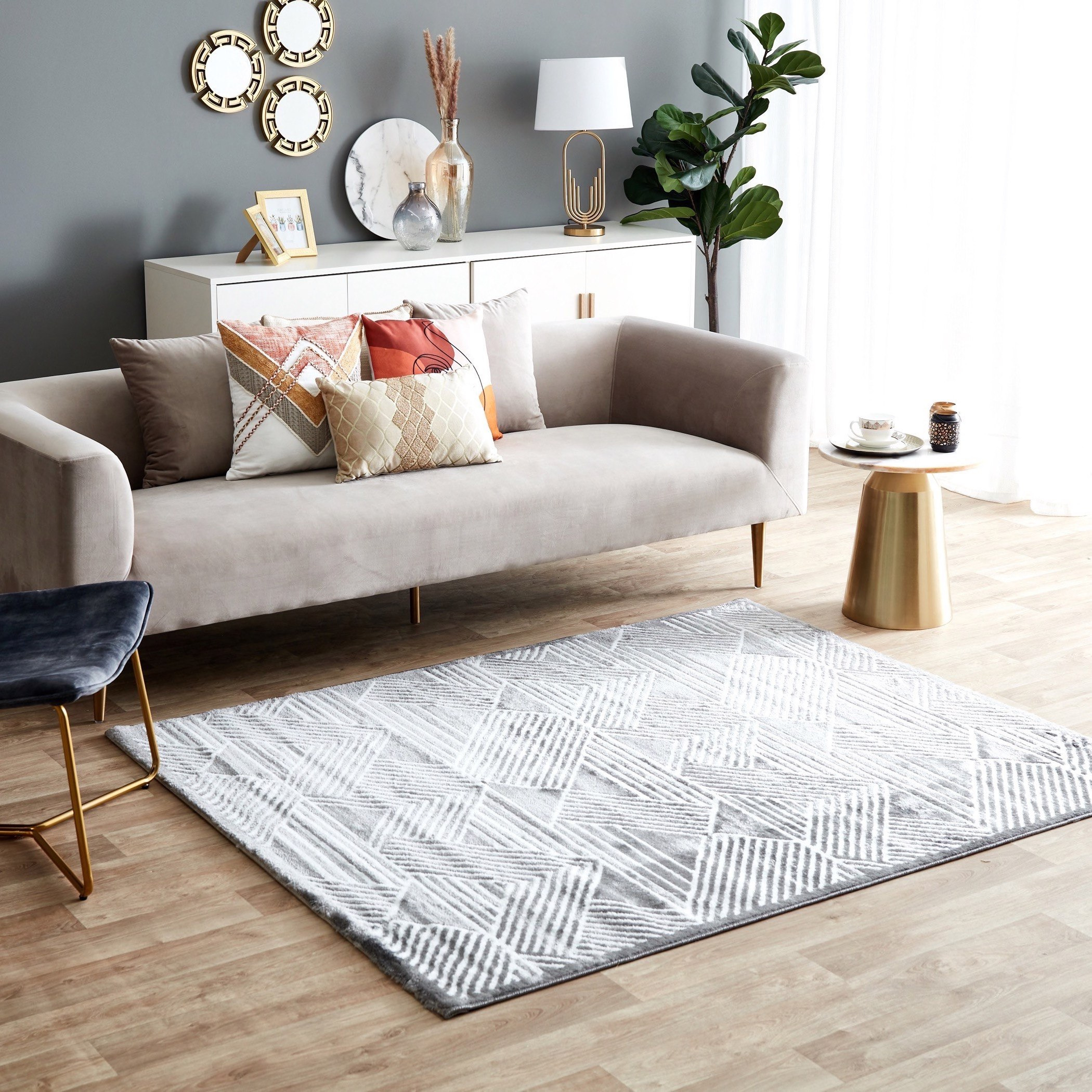 سجادة بولي بروبلين مقاومة للبقع كونور من مشاعل- 150x200 سم-hbxdecorandfurnishings-floorcoverings-rugs-image-1