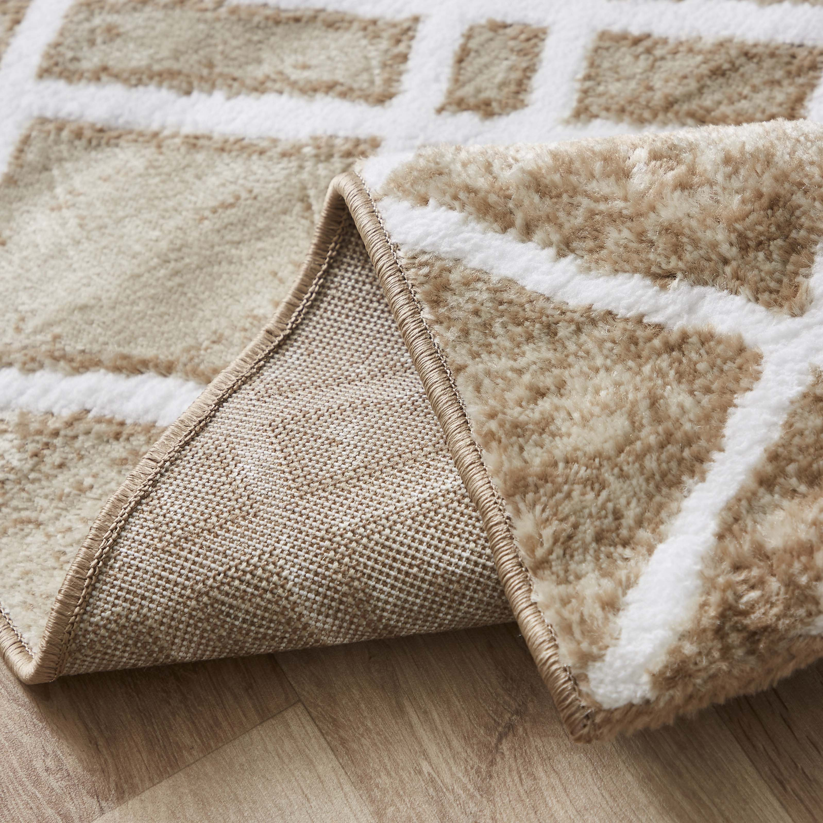 سجادة بولي بروبلين مقاومة للبقع من مشاعل هينلي - 60x150 سم-hbxdecorandfurnishings-floorcoverings-rugs-image-4