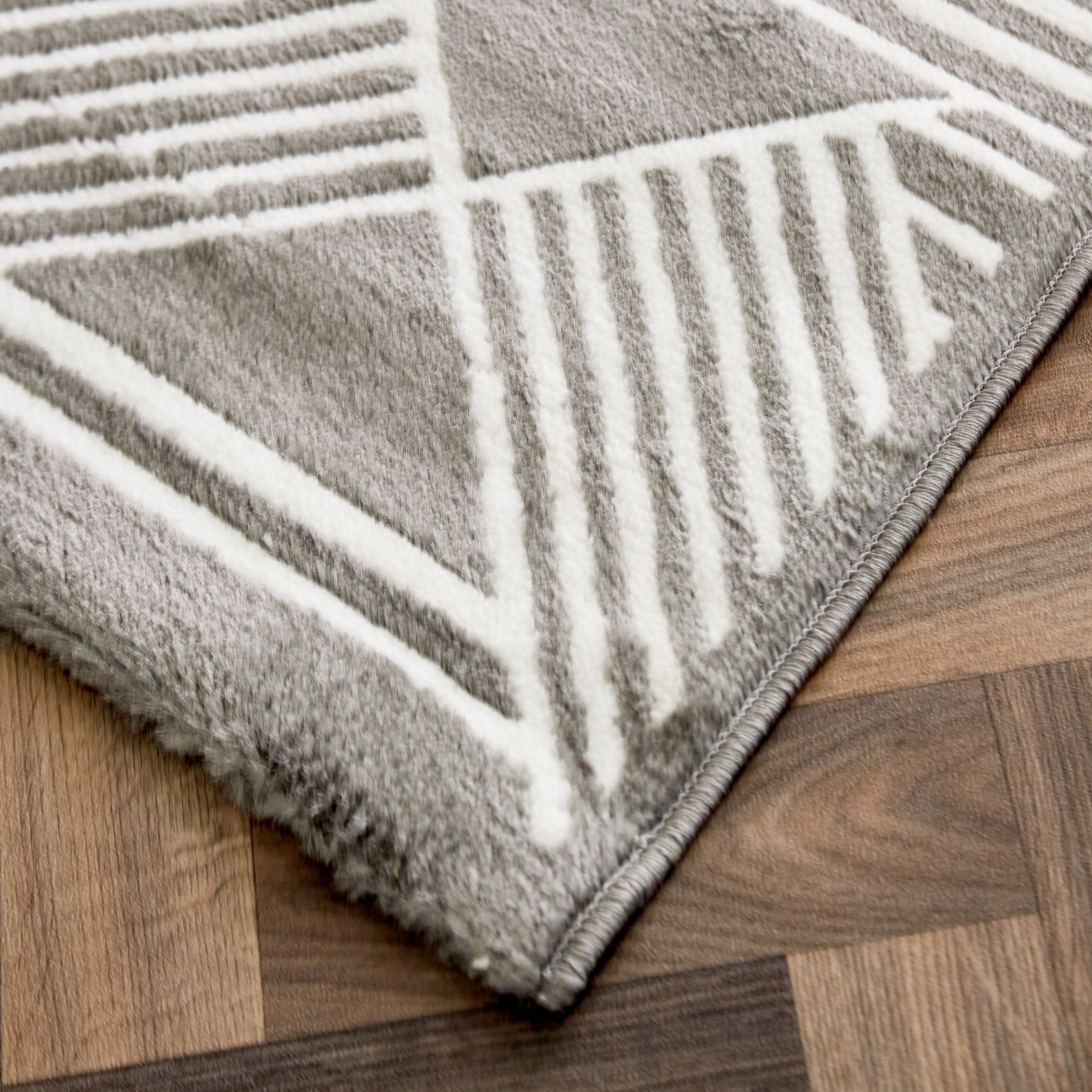 سجادة بولي بروبلين مقاومة للبقع من مشاعل كونر - 60x150 سم-hbxdecorandfurnishings-floorcoverings-rugs-image-2