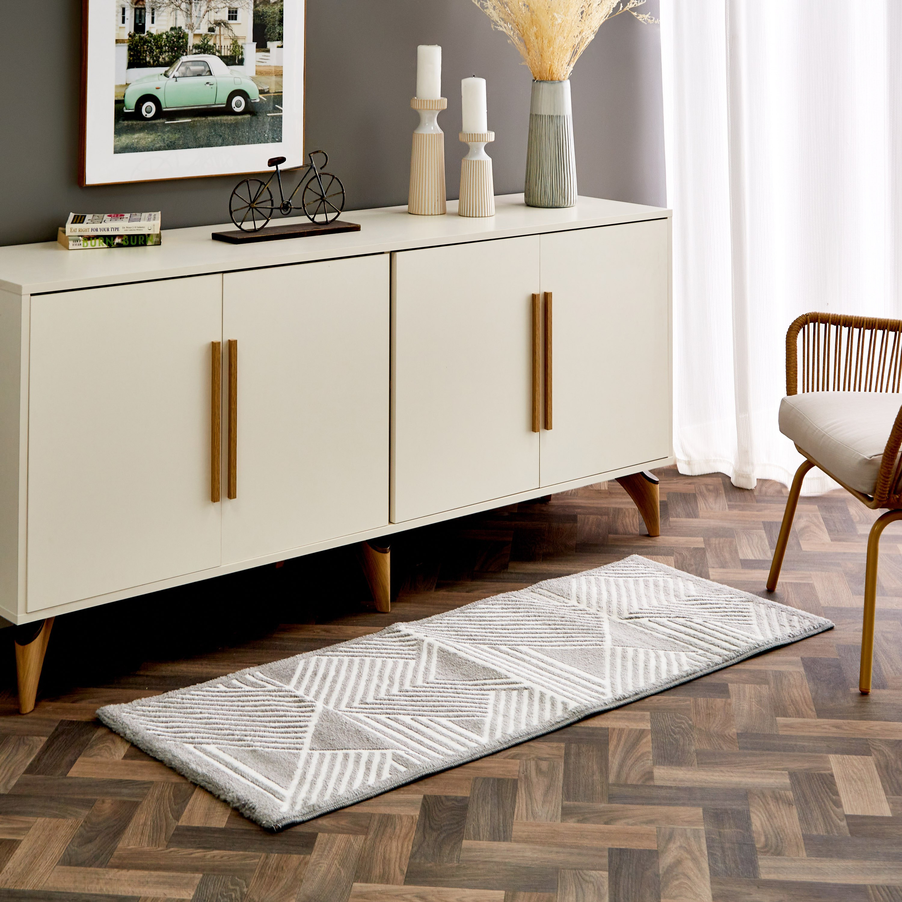سجادة بولي بروبلين مقاومة للبقع من مشاعل كونر - 60x150 سم-hbxdecorandfurnishings-floorcoverings-rugs-image-4