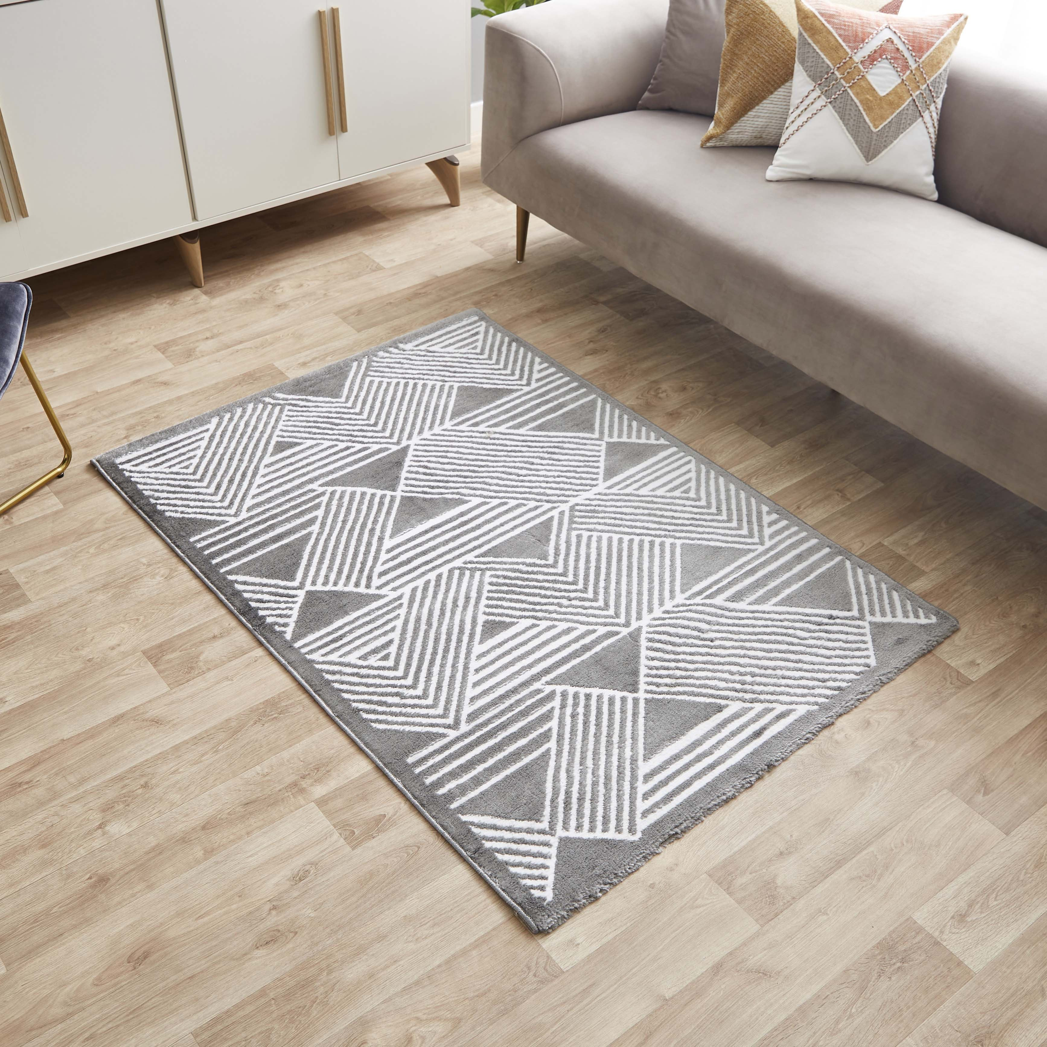 سجادة بولي بروبلين مقاومة للبقع مشاعل كونر - 110x160 سم-hbxdecorandfurnishings-floorcoverings-rugs-image-1