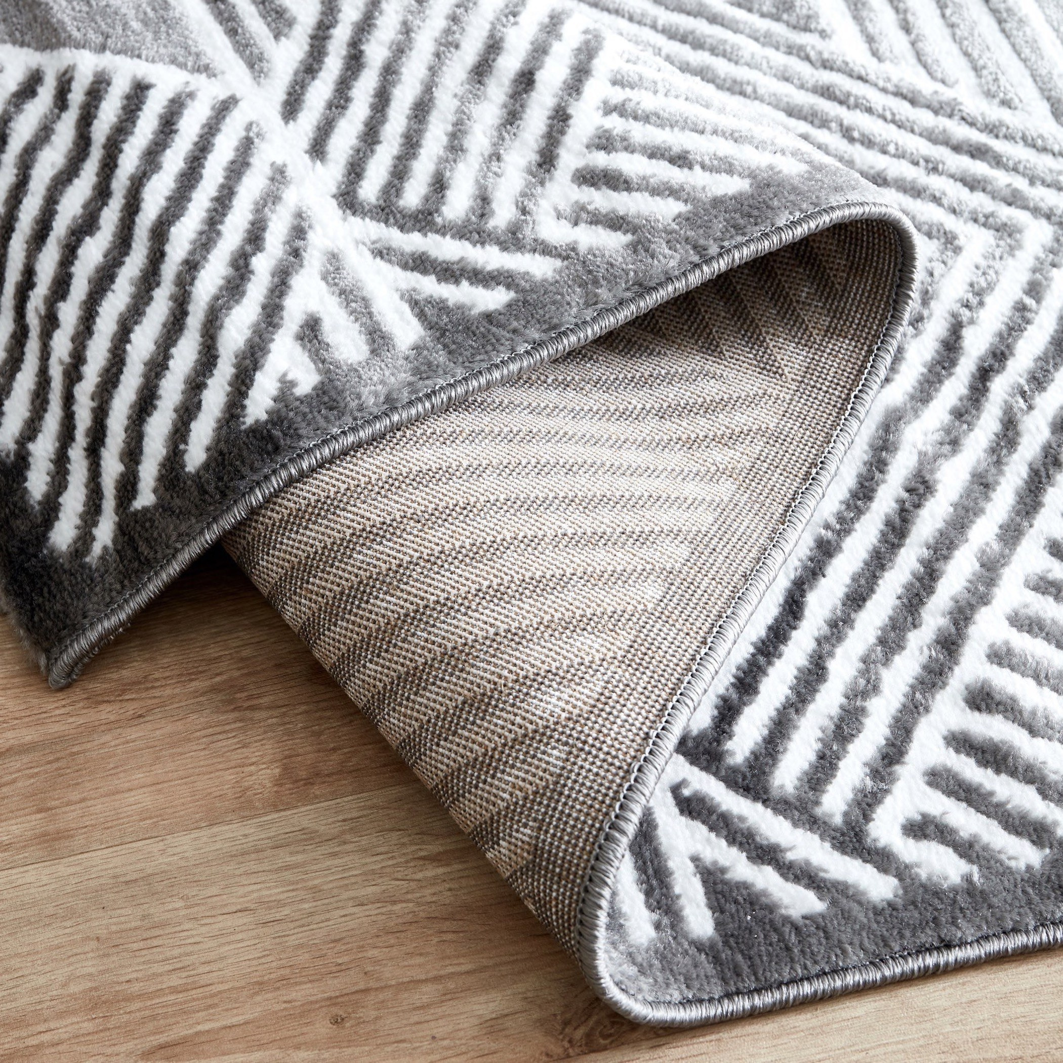 سجادة بولي بروبلين مقاومة للبقع مشاعل كونر - 150x200 سم-hbxdecorandfurnishings-floorcoverings-rugs-image-4
