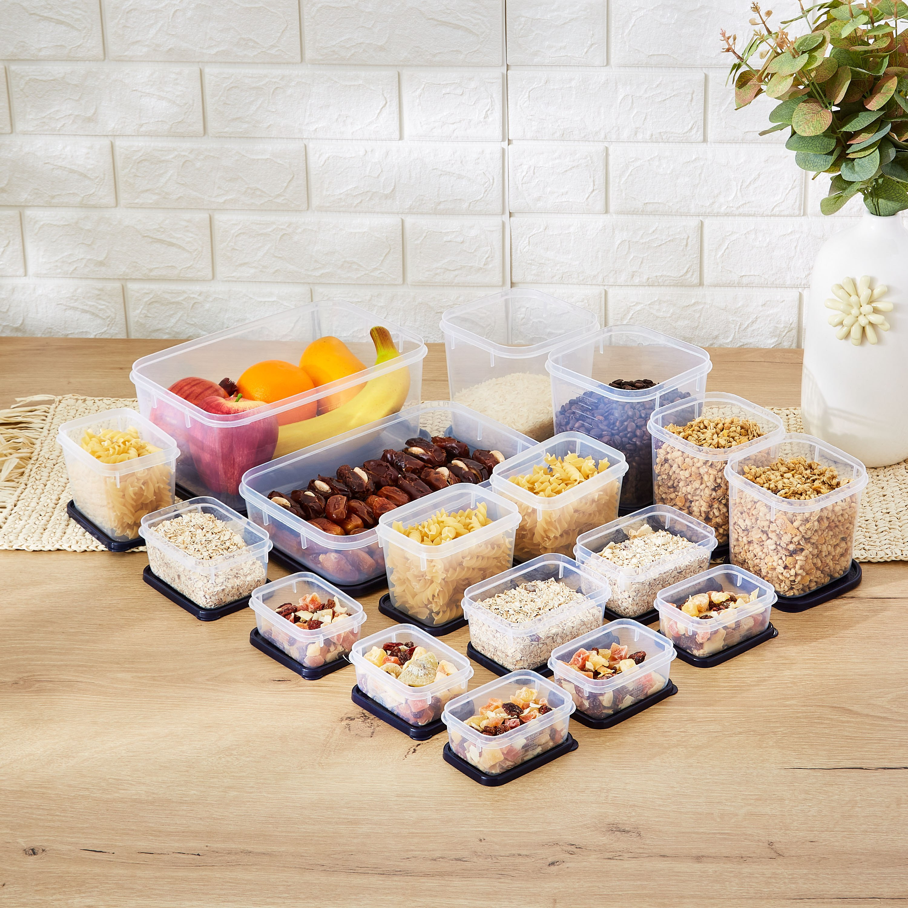 طقم حاويات طعام من فيزي - 17 قطعة-hbxhomeware-hbxkitchen-image-2