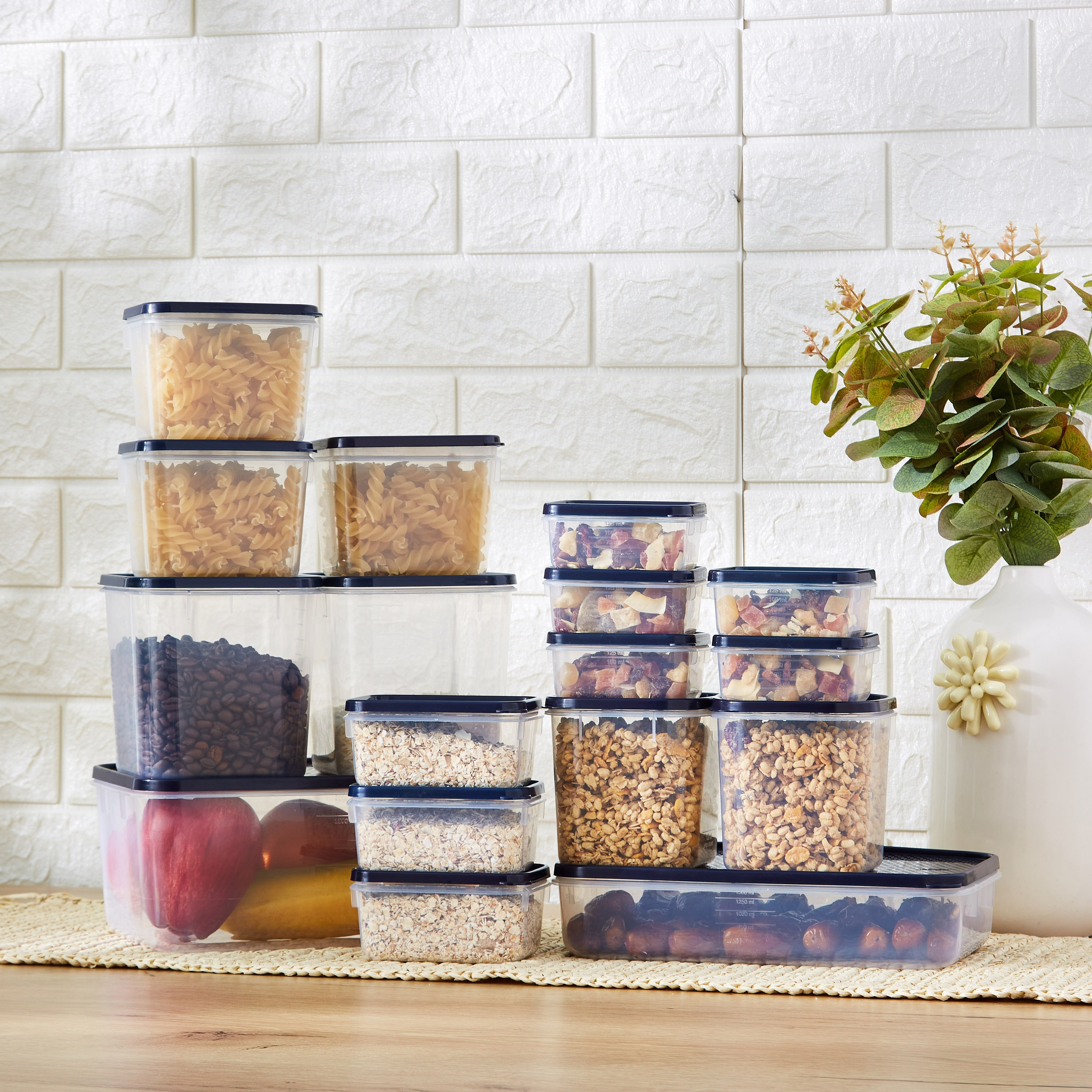 طقم حاويات طعام من فيزي - 17 قطعة-hbxhomeware-hbxkitchen-image-4