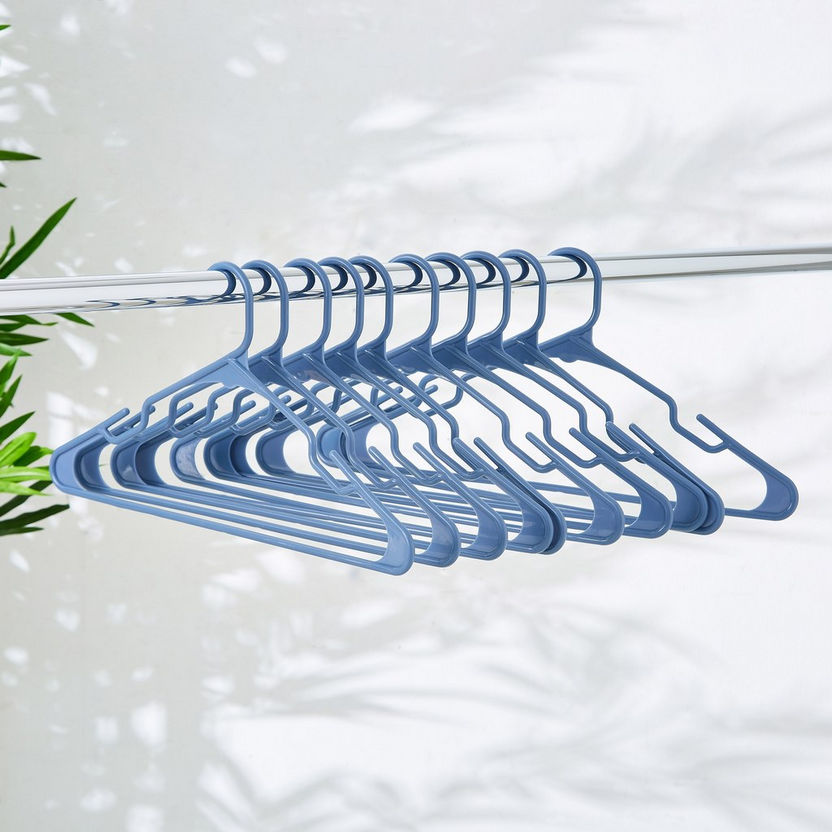 Keatite 10-Piece Plastic Hanger Set-Clothes Hangers-image-0