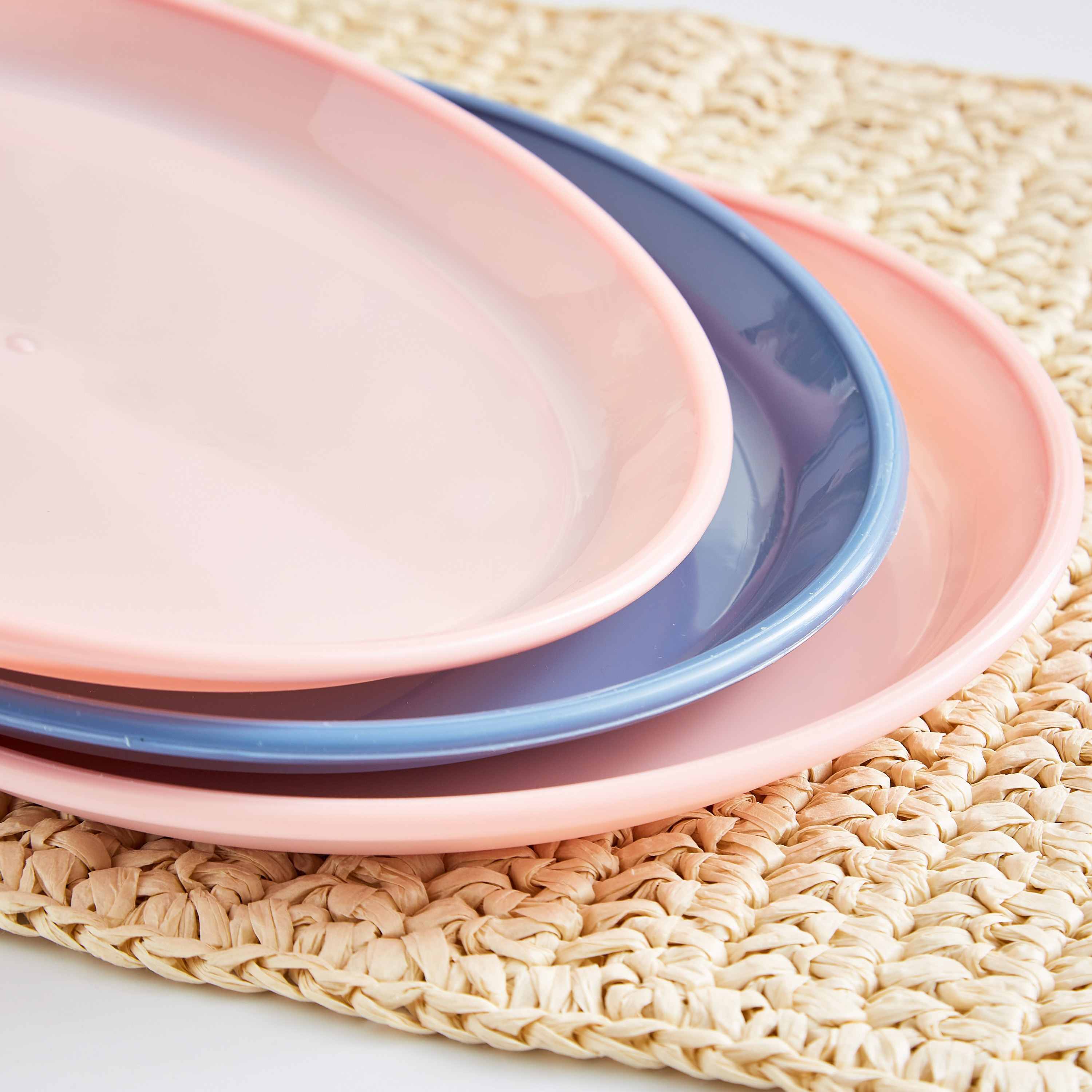 طقم صحون عشاء 3 قطع من تايل - 20x3 سم-hbxhomeware-hbxkidsandyouth-image-3