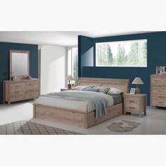 Denver 5-Piece King Bedroom Set - 180x200 cms