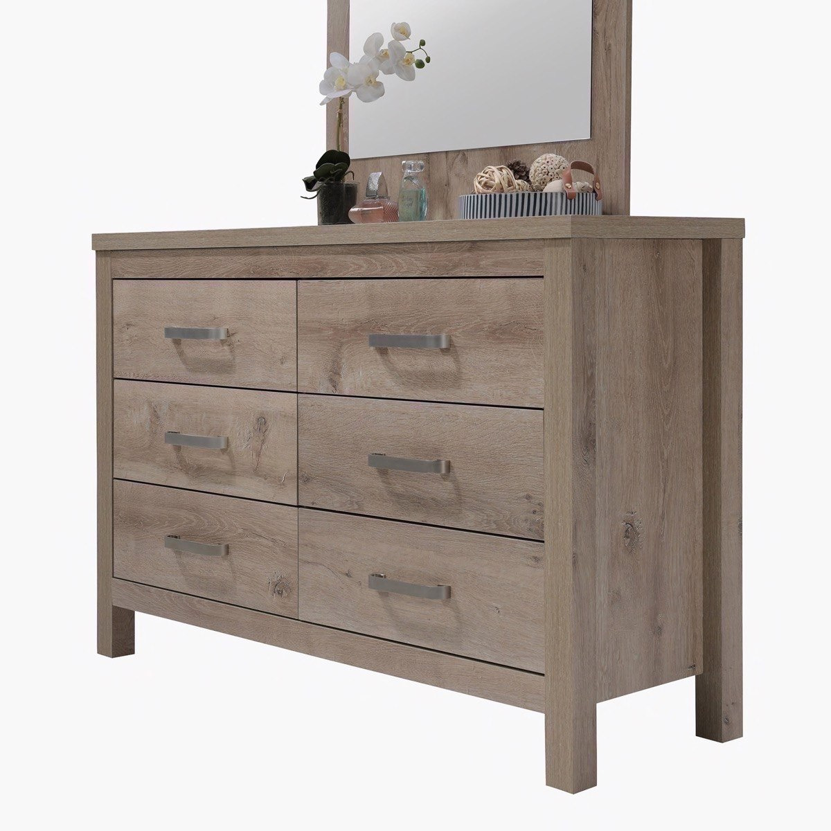 طقم غرفة نوم كينج 5 قطع من دينفر - 180x200 سم-hbxbedroom-bedsandbedsets-bedroomsets-king-image-13
