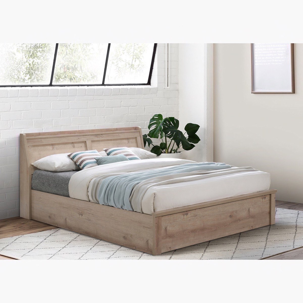 طقم غرفة نوم كينج 5 قطع من دينفر - 180x200 سم-hbxbedroom-bedsandbedsets-bedroomsets-king-image-2