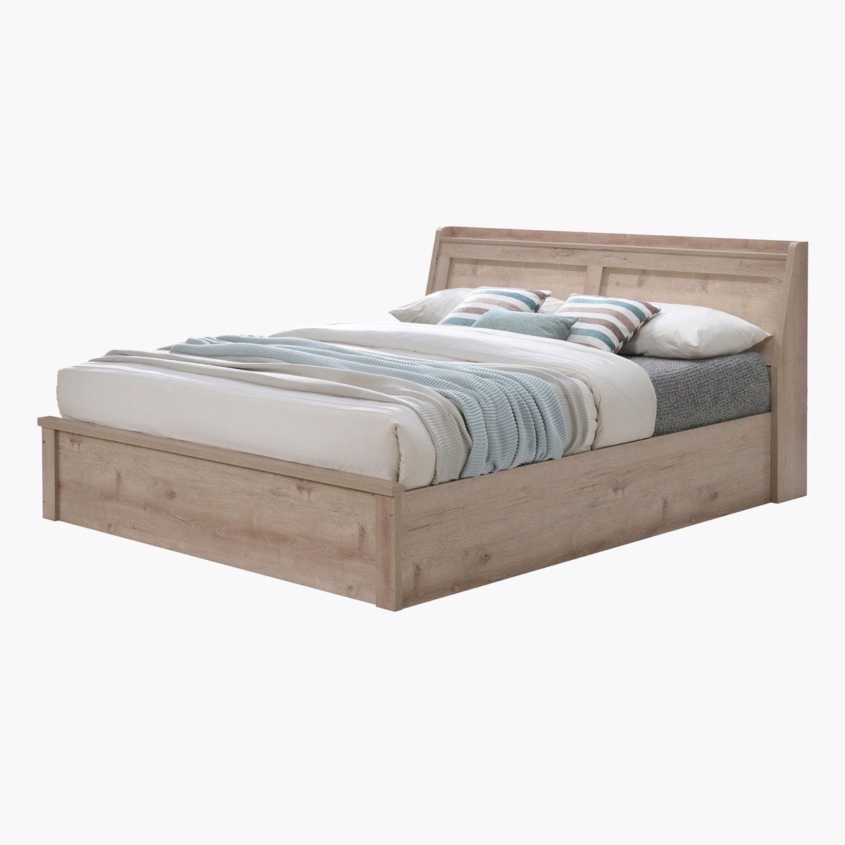 طقم غرفة نوم كينج 5 قطع من دينفر - 180x200 سم-hbxbedroom-bedsandbedsets-bedroomsets-king-image-3