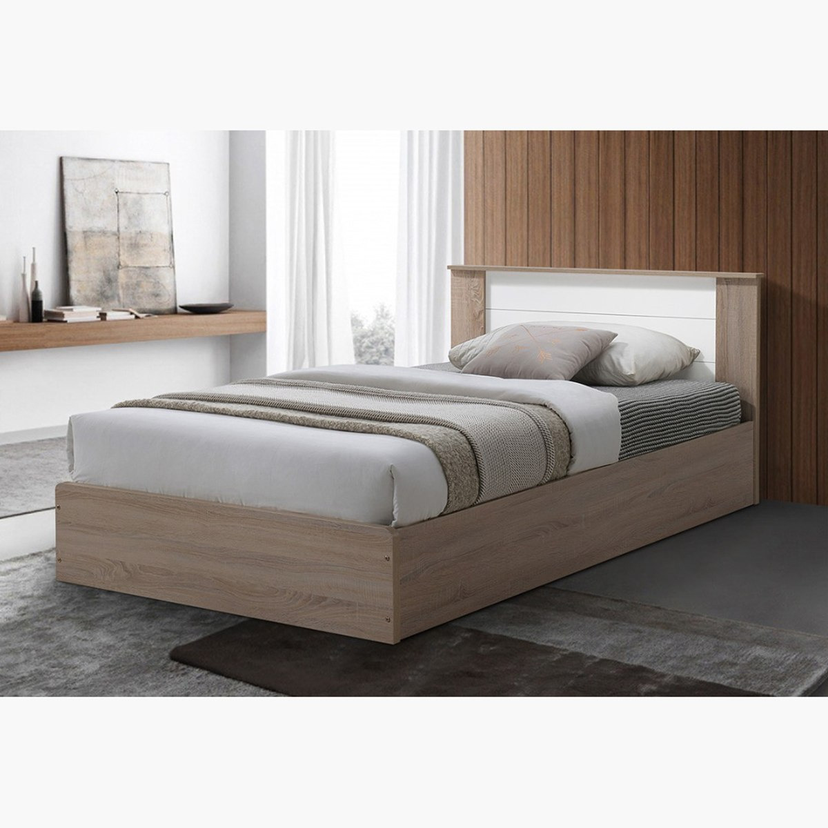 سرير توين - هلسنكي من موڤو - 120×200 سم-hbxbedroom-bedsandbedsets-beds-twin-image-1