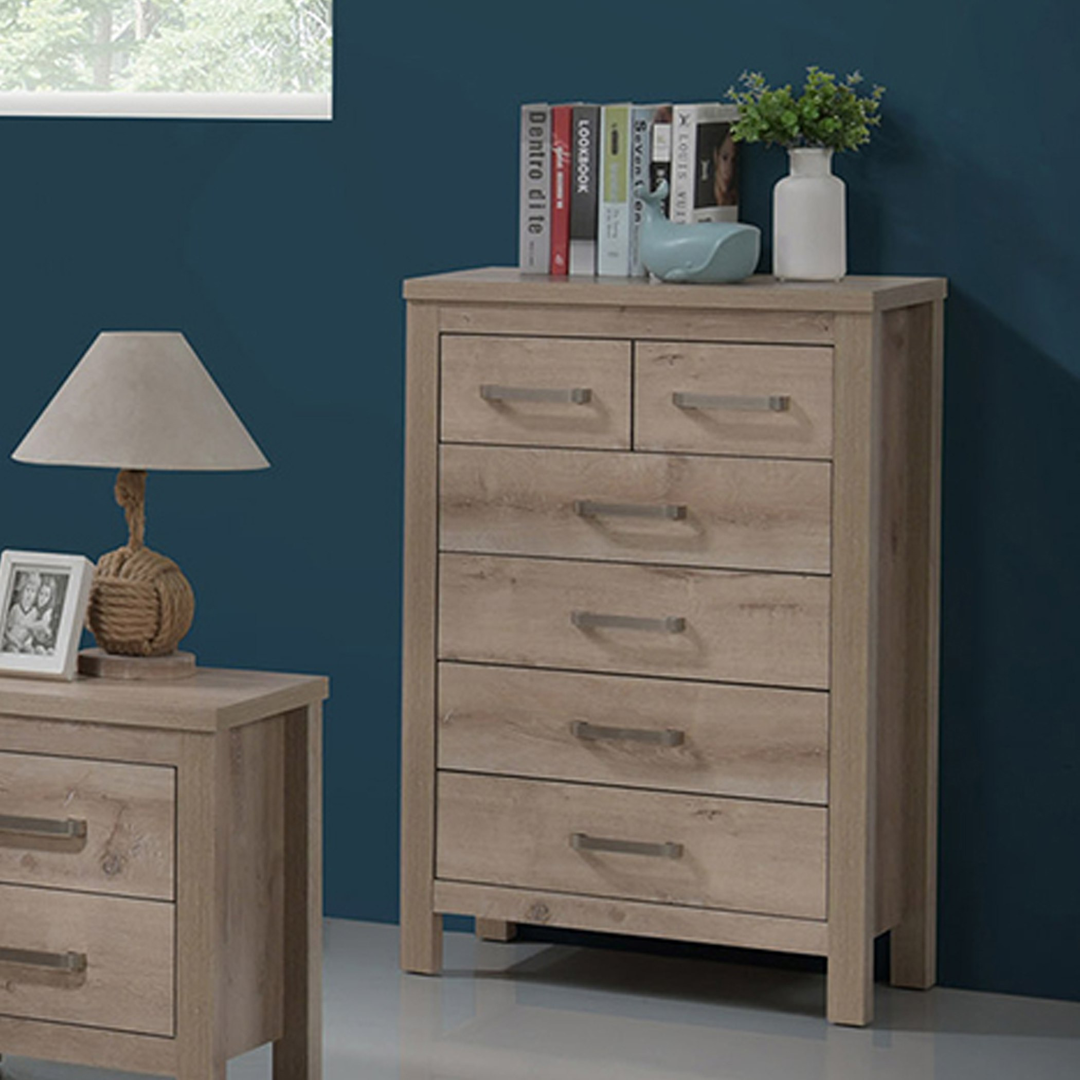 Denver Chest of 5-Drawers-hbxfurniture-dressersandchests-chestofdrawers-image-1