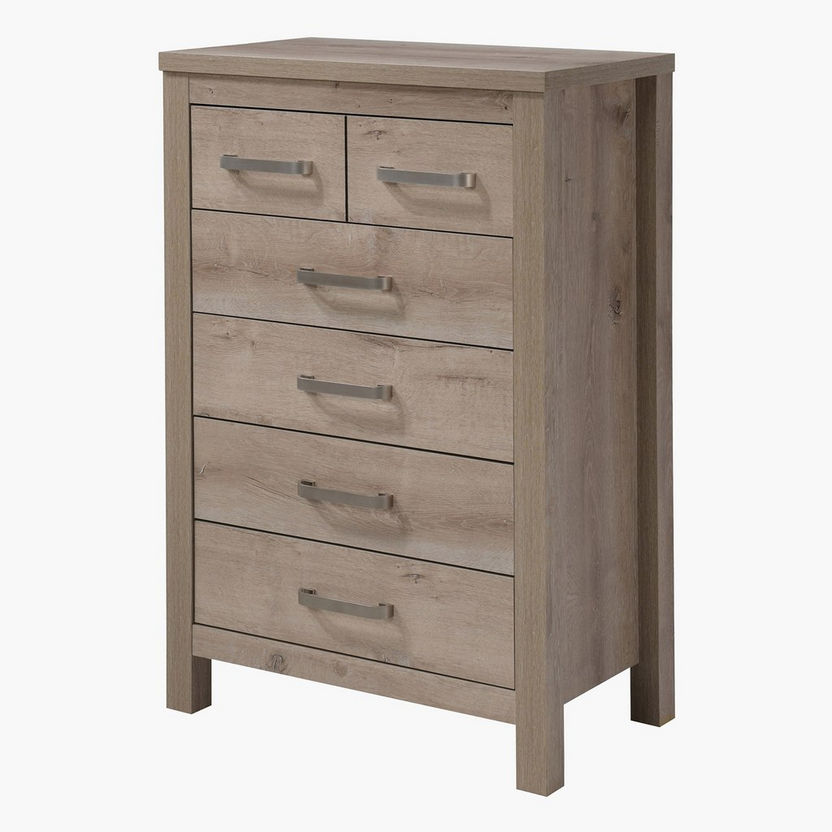 Denver Chest of 5-Drawers-Chest of Drawers-image-1