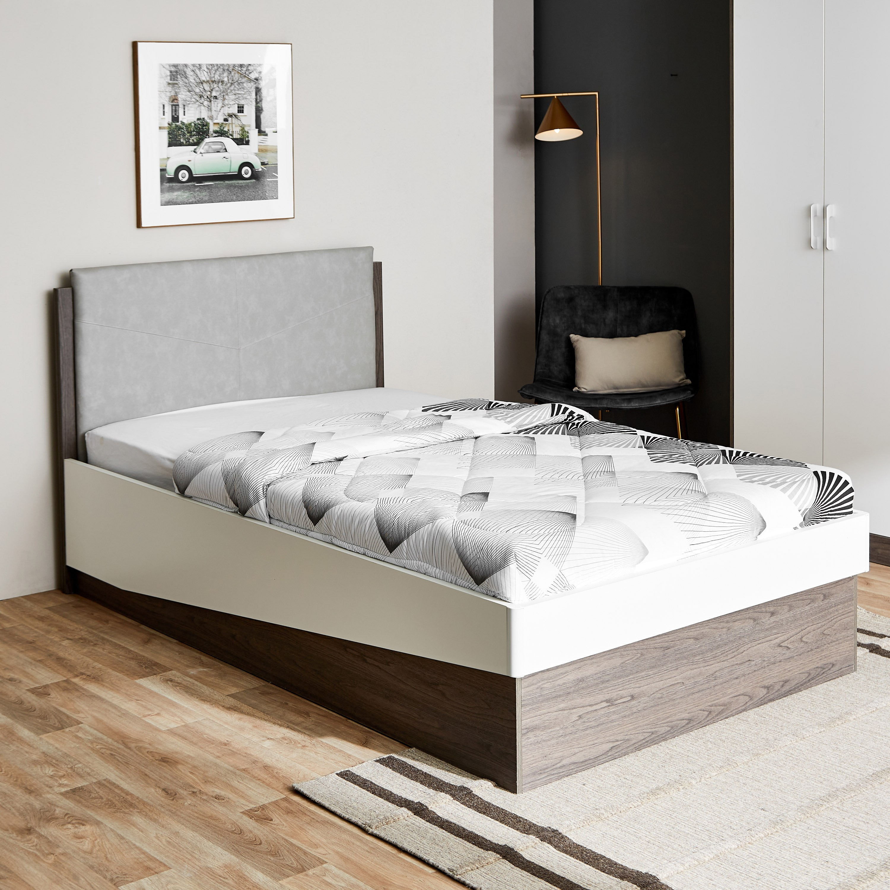 سرير مزدوج من زينيا - 120x200 سم-hbxbedroom-bedsandbedsets-beds-twin-image-1