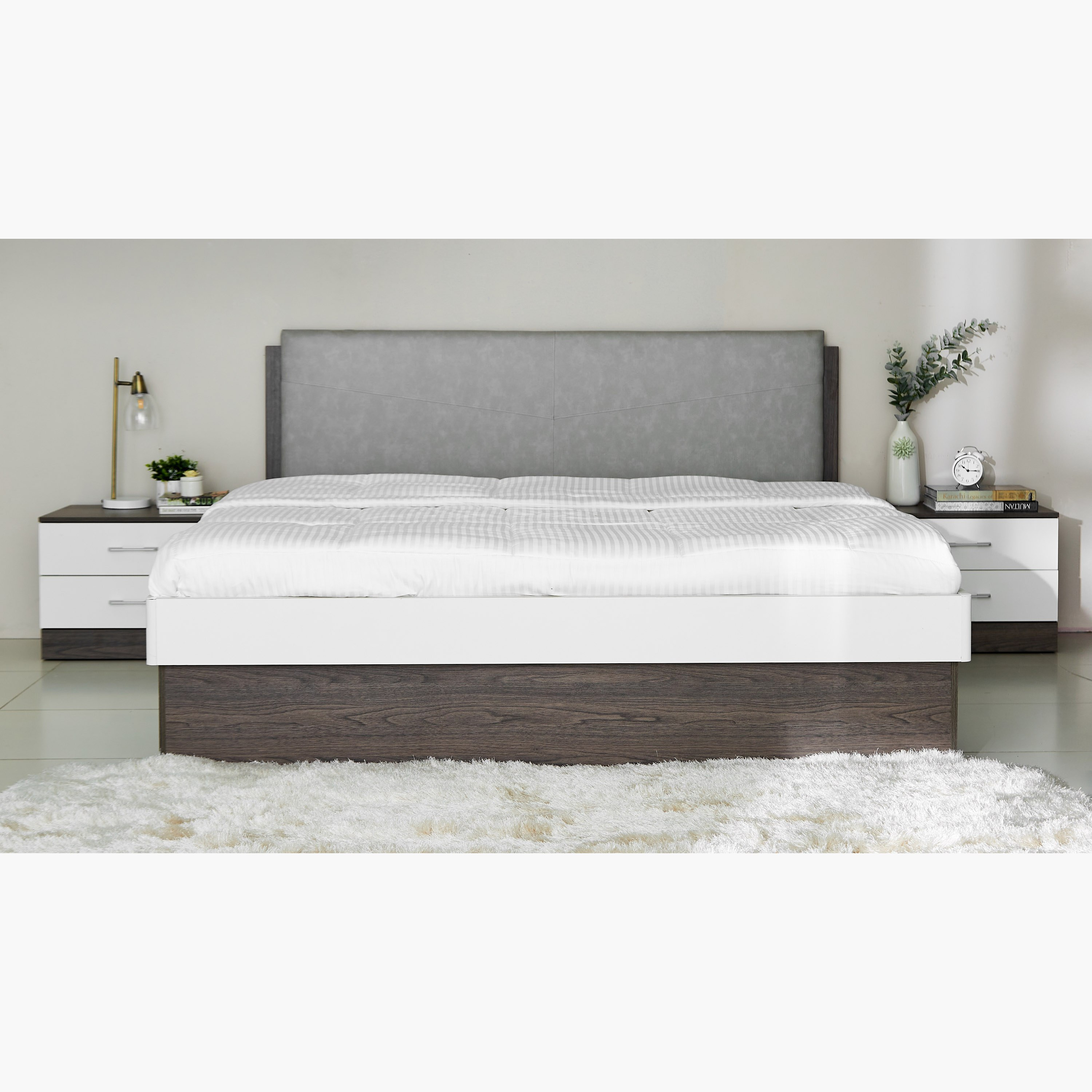 Zegna 5-Piece King Bedroom Set - 180x200 cm-hbxbedroom-bedsandbedsets-bedroomsets-king-image-3