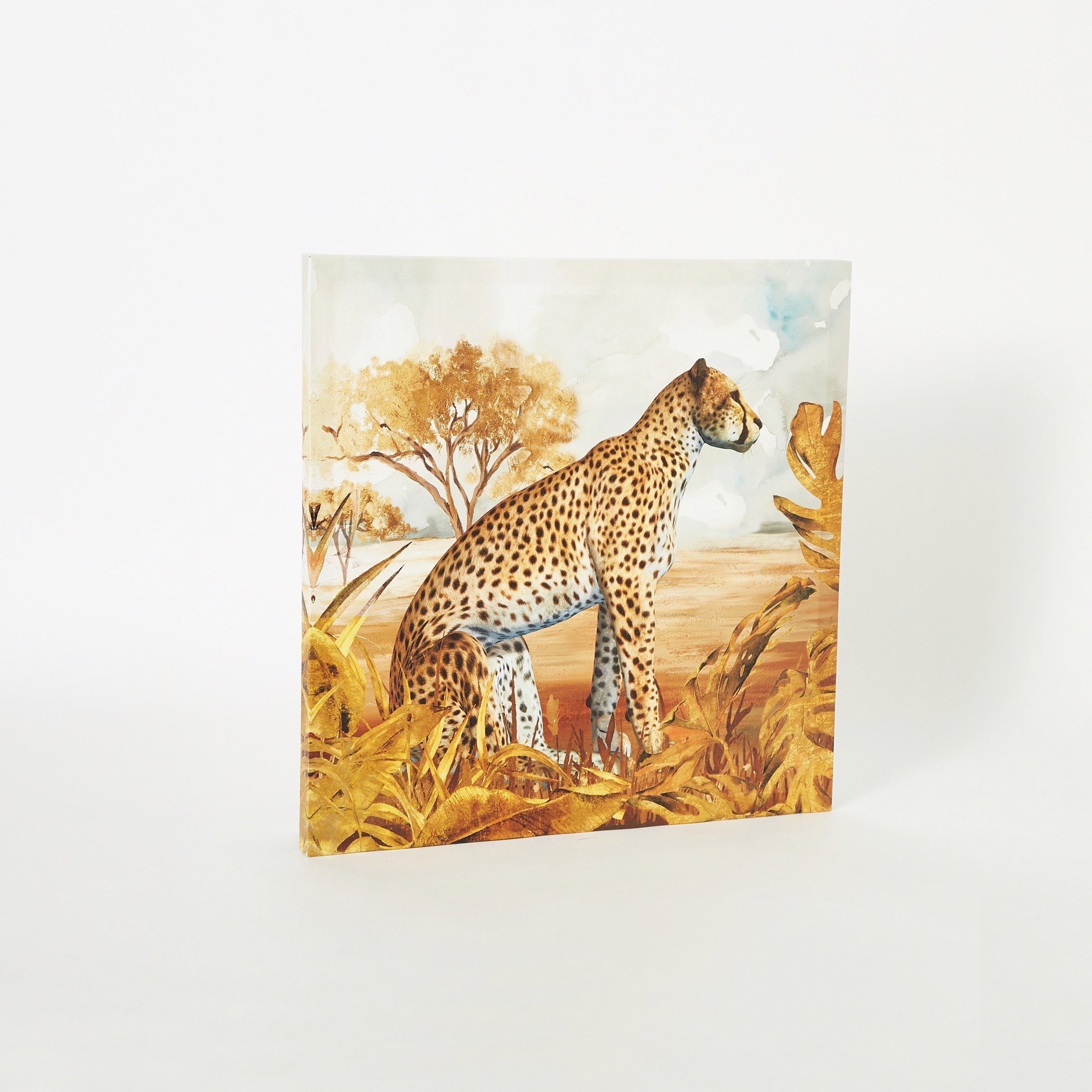 لوحة كانفاس مؤطّرة بطبعات فهد من إلمر - 40x2x40 سم-PROMO_HB_AE_B1G1_250925-image-5