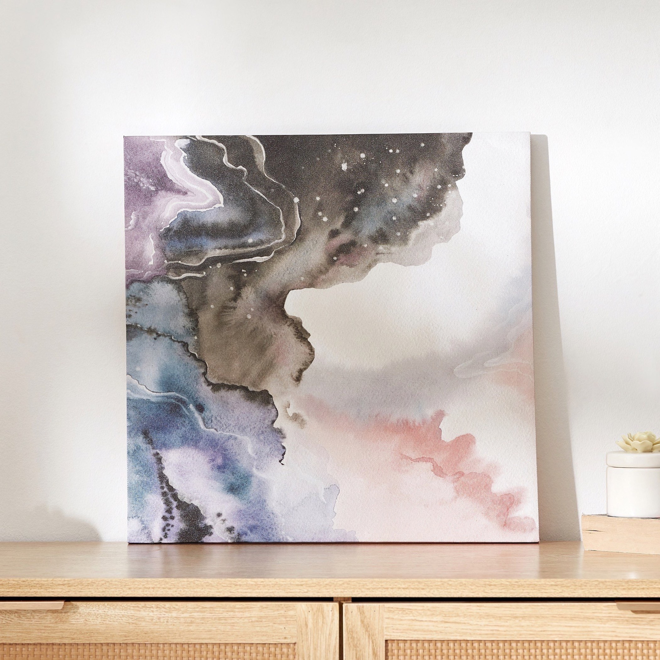 لوحة كانفاس مؤطّرة بطبعات تجريدية من نيلا - 40x2x40 سم-hbxhomeware-hbxdecorandfurnishings-image-1