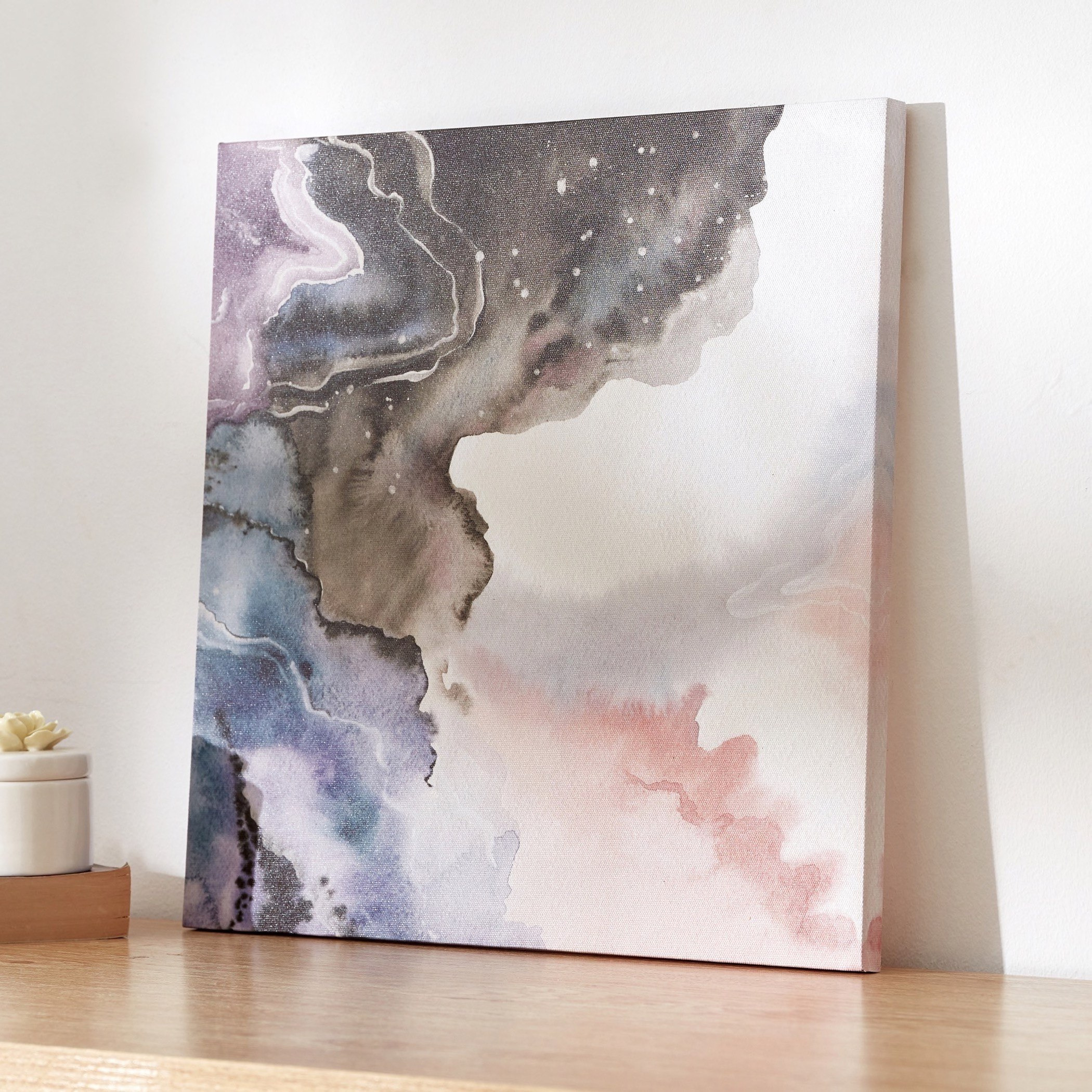 لوحة كانفاس مؤطّرة بطبعات تجريدية من نيلا - 40x2x40 سم-hbxhomeware-hbxdecorandfurnishings-image-2