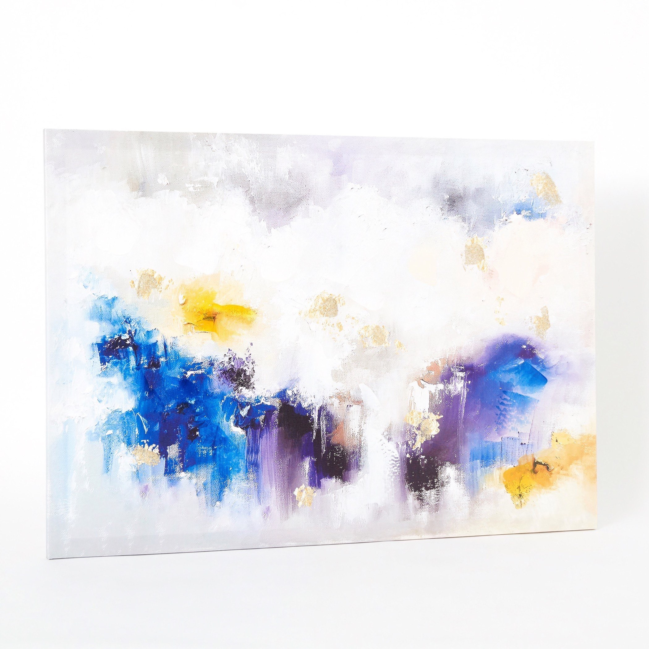 Nela Dusky Abstract Printed and Handpainted Framed Picture - 70x2x50 cm-hbxhomeware-hbxdecorandfurnishings-image-5