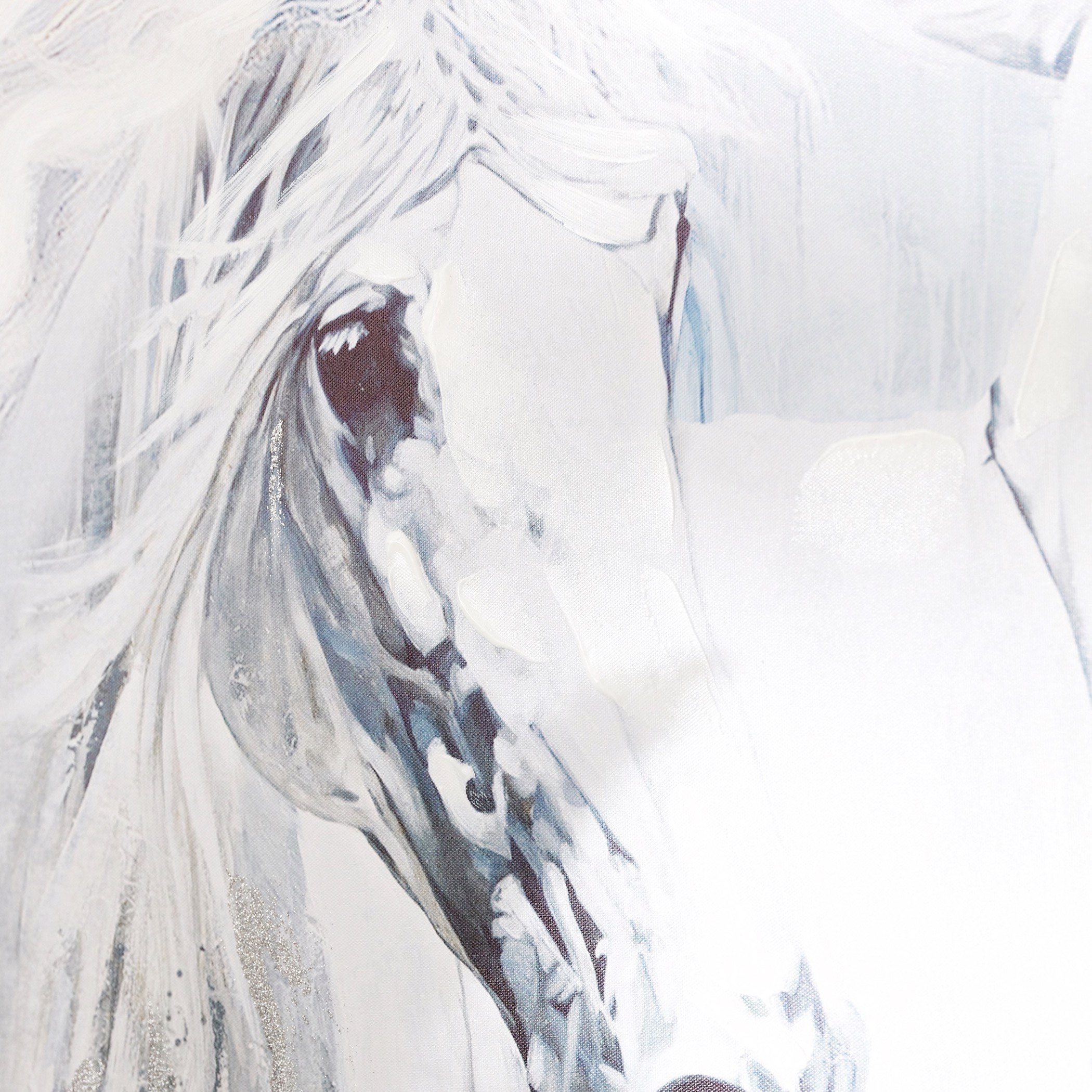 Nela Two Horses Printed and Painted Framed Picture - 90x3x60 cm-PROMO_HB_AE_B1G1_250925-image-3