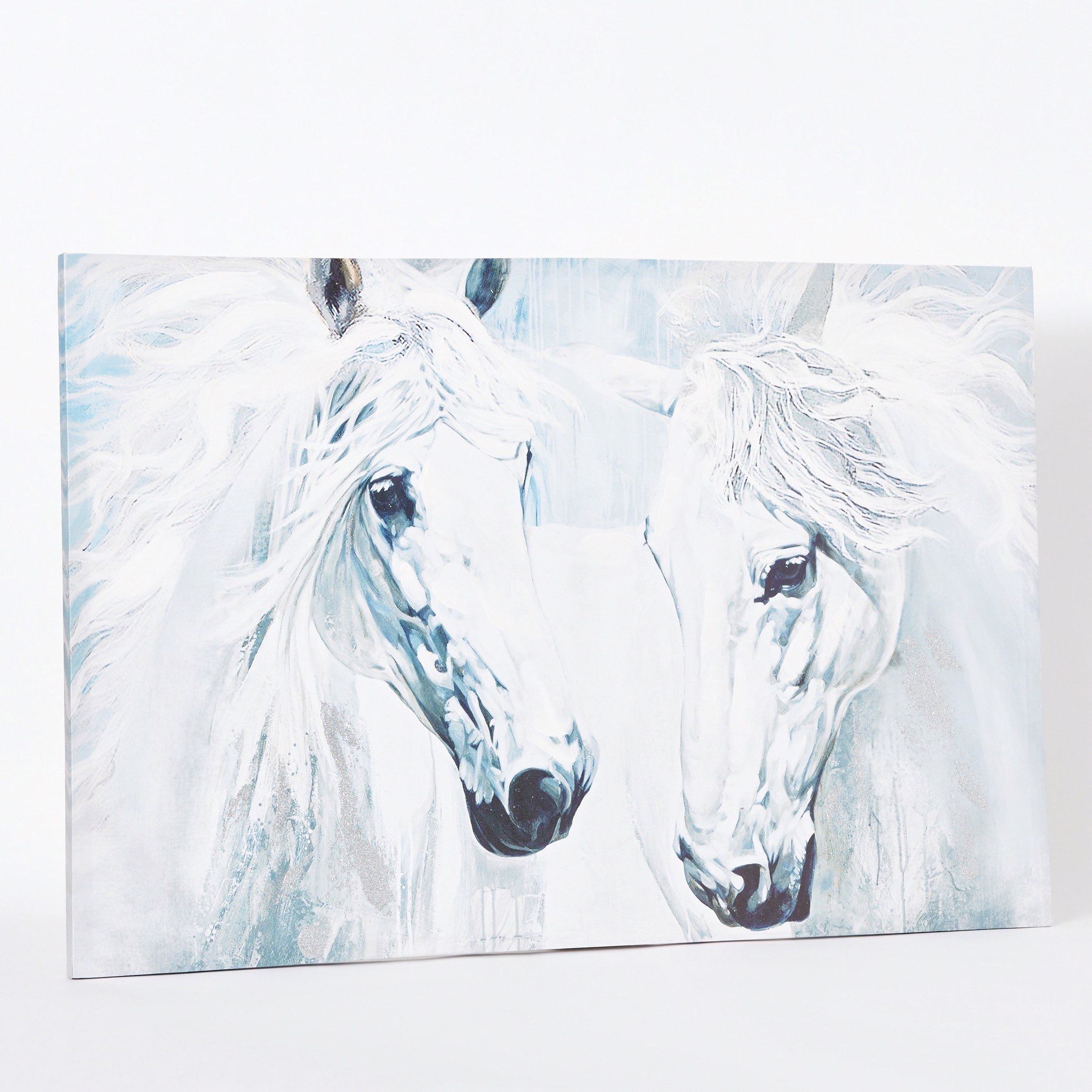 Nela Two Horses Printed and Painted Framed Picture - 90x3x60 cm-PROMO_HB_AE_B1G1_250925-image-5