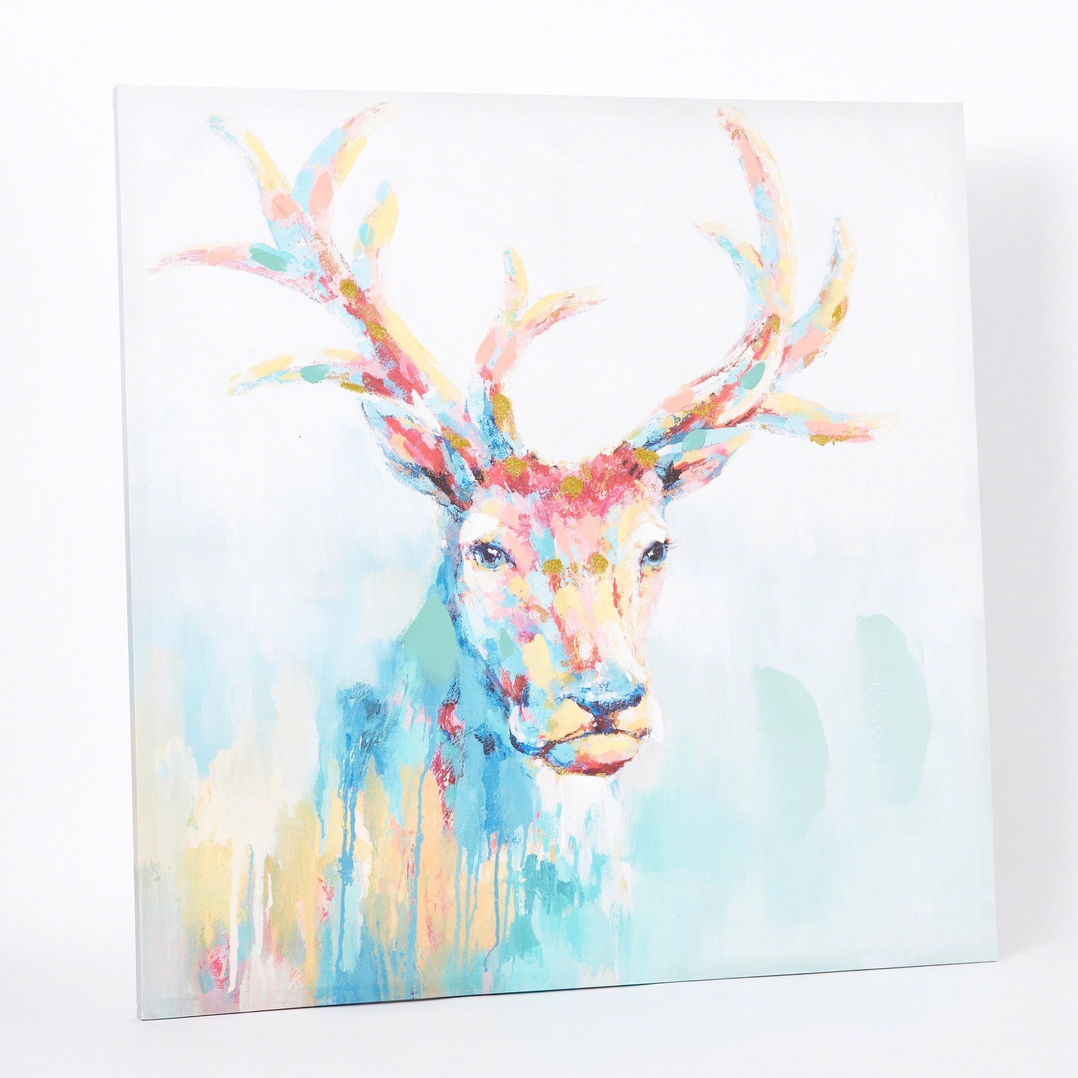 لوحة مؤطرة مطلية بطبعات من نيلا - 80x3x80 سم-hbxhomeware-hbxdecorandfurnishings-image-5