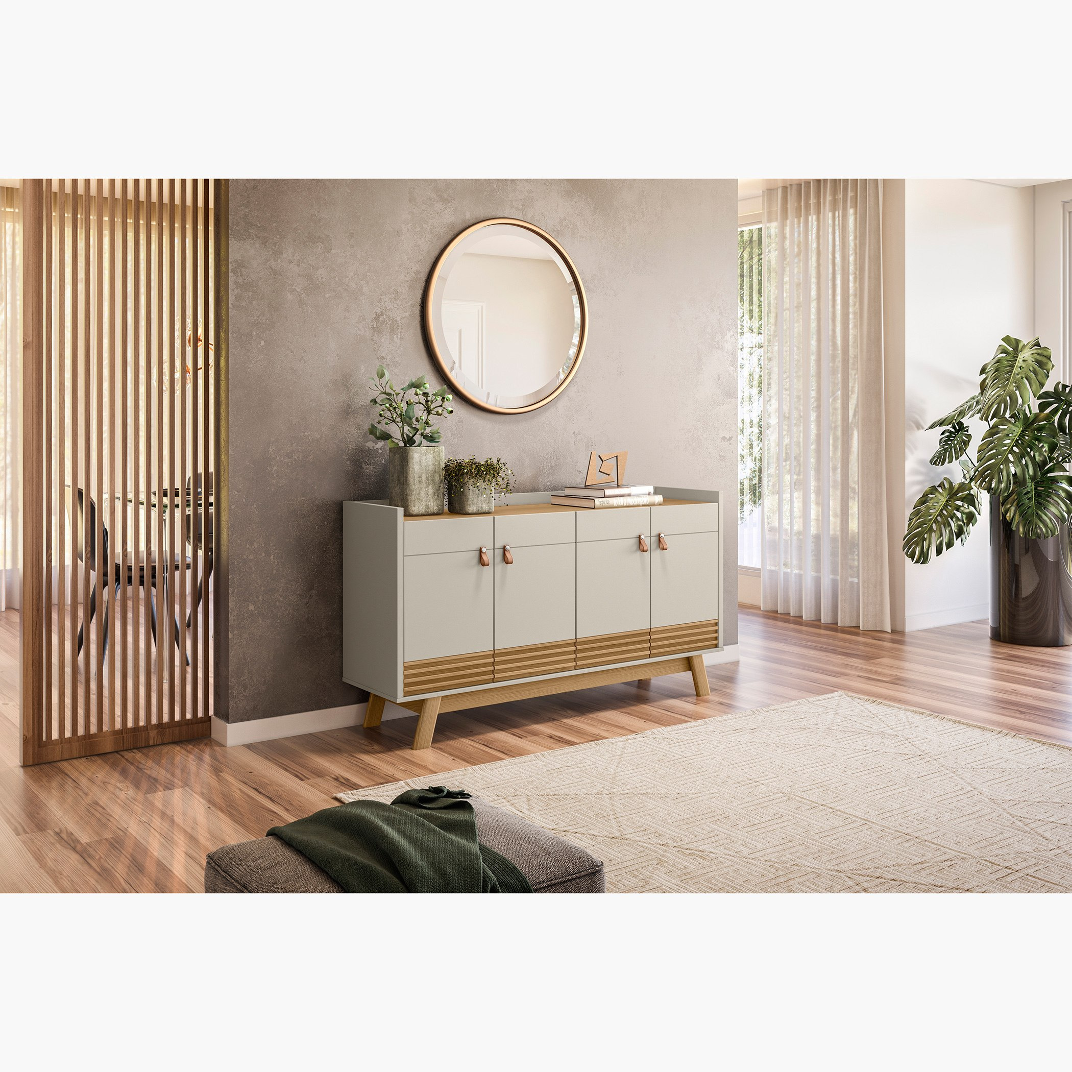 خزانة جانبية بـ4 أبواب من ريجيس-hbxfurniture-diningroom-buffetsandsideboards-image-5