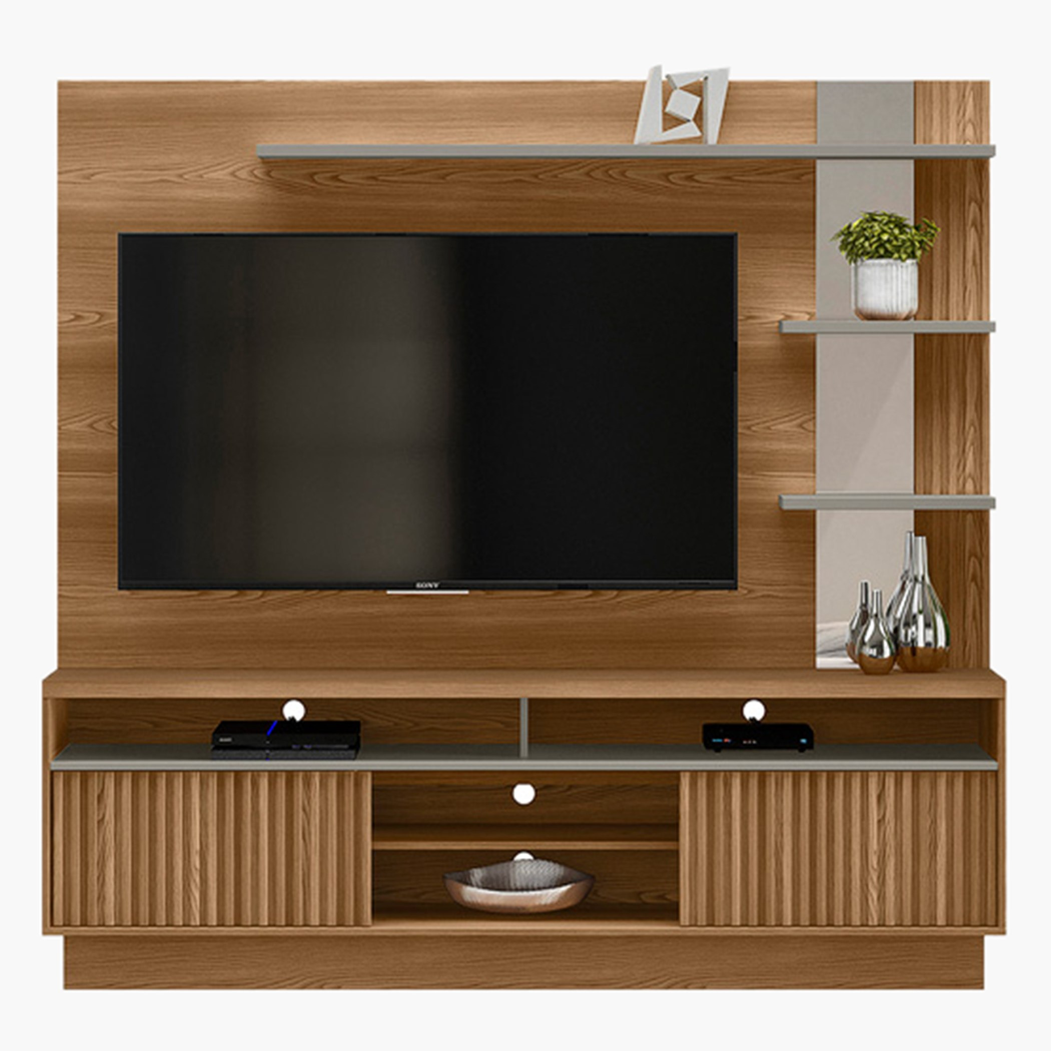 وحدة حائط للتلفزات حتى 60 بوصة من أستون-hbxlivingroom-mediaunitsandstorage-wallunits-image-2