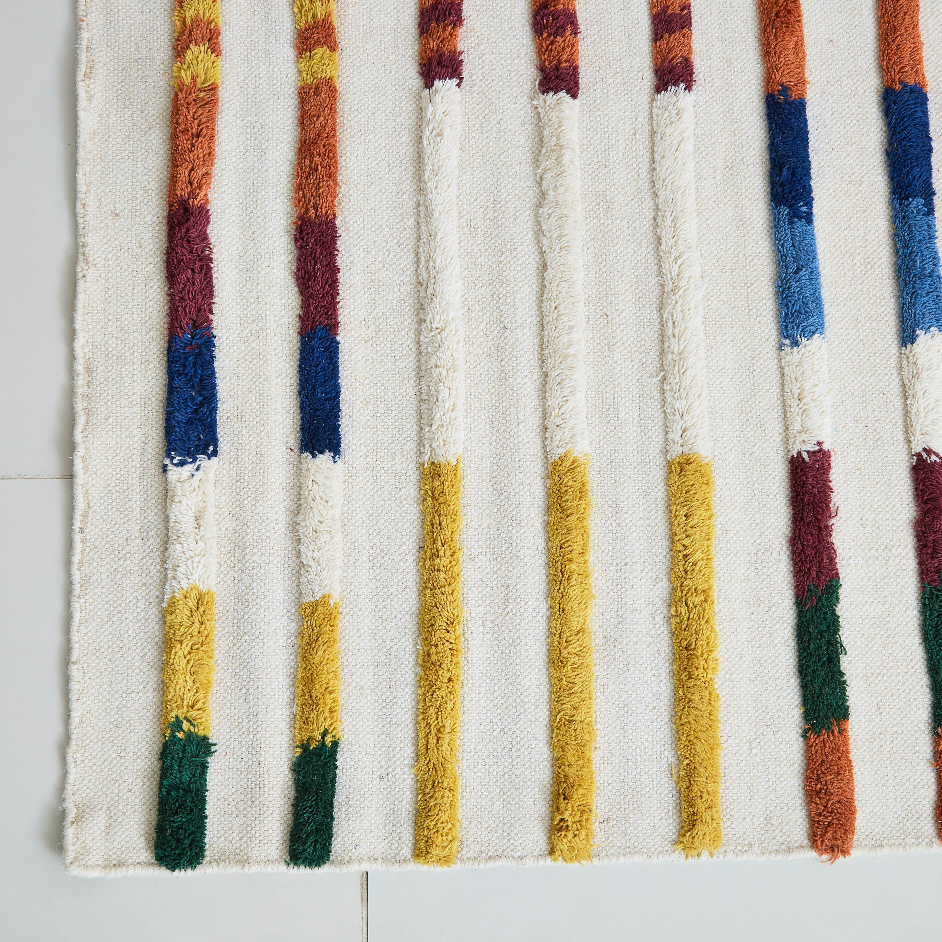 سجادة صوف مصنوعة يدويًا من كاميروون - 110x160 سم-hbxdecorandfurnishings-floorcoverings-rugs-image-2