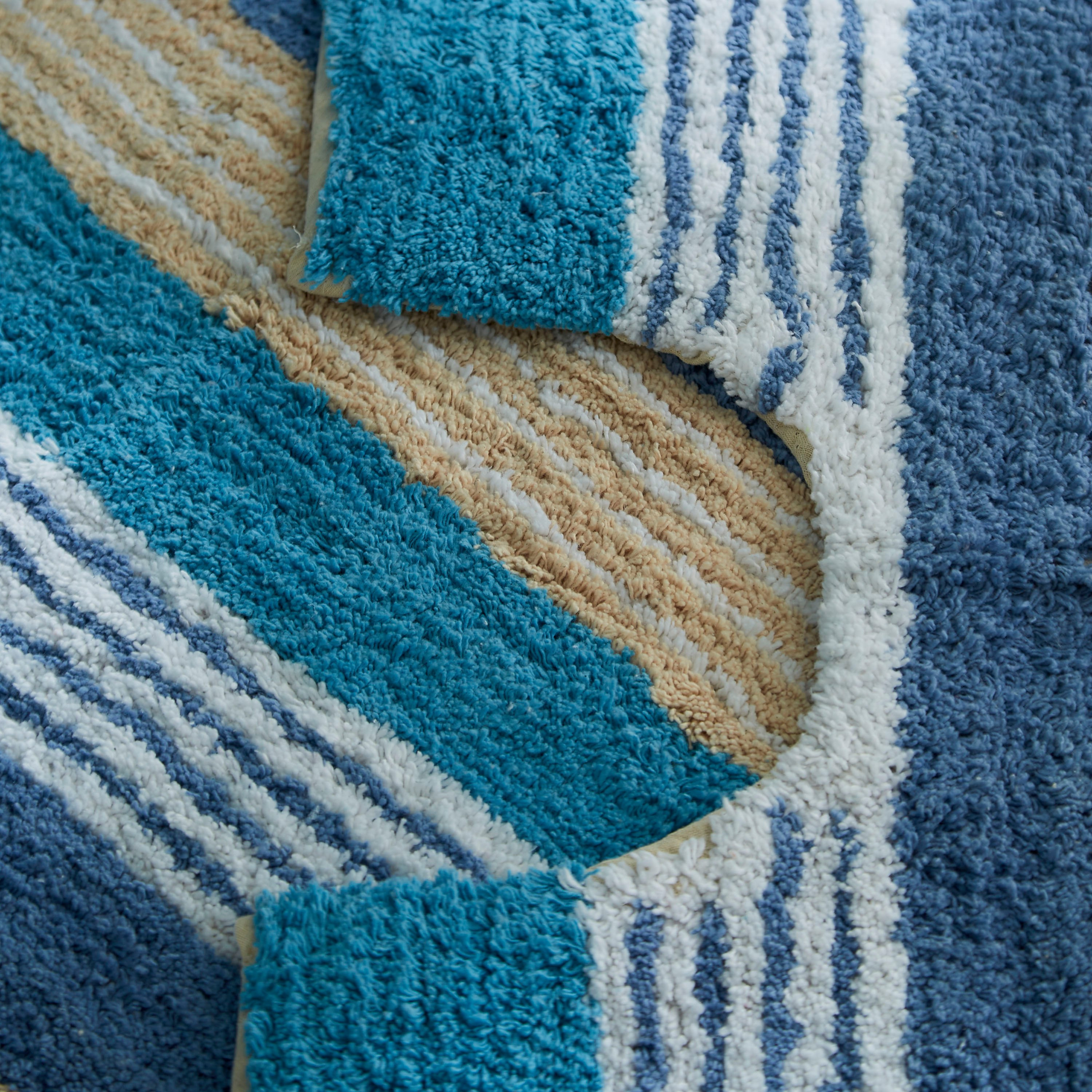 طقم سجادة حمام قطن قطعتين من هاربر- 50x80 سم-hbxbedroom-floorcoverings-bathmats-image-4