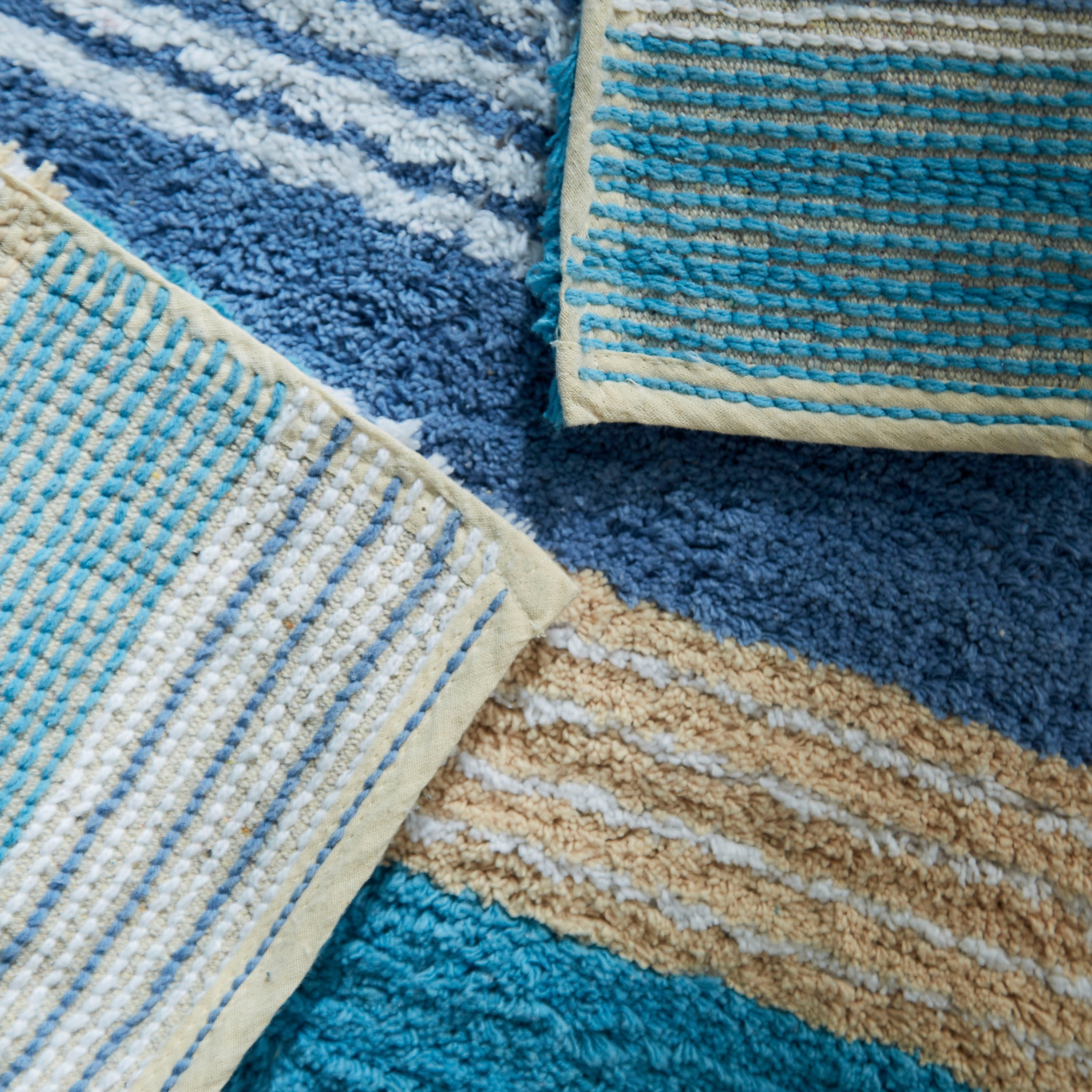 طقم سجادة حمام قطن قطعتين من هاربر- 50x80 سم-hbxbedroom-floorcoverings-bathmats-image-5