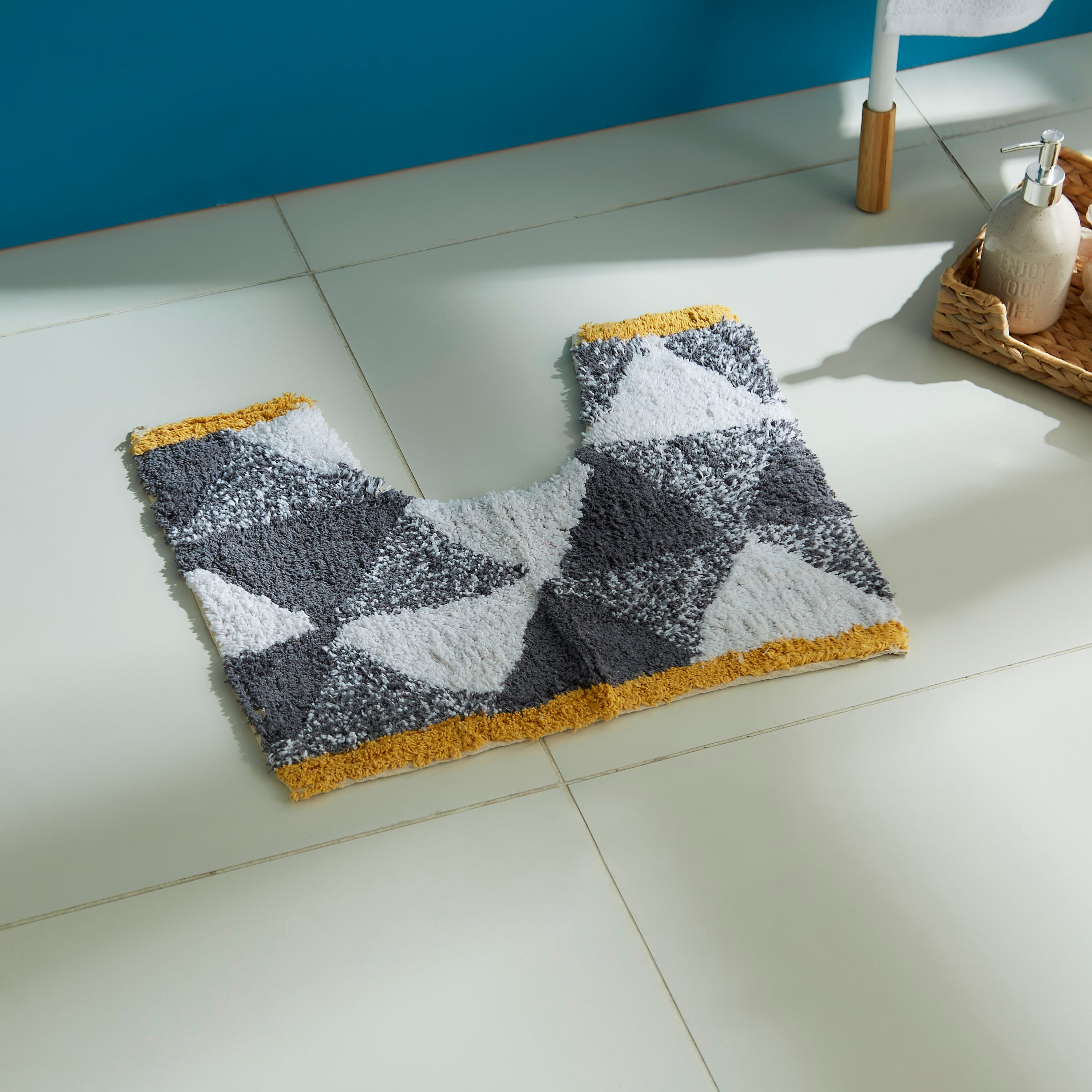 طقم سجادة حمام قطن قطعتين من باركر- 50x80+40 سم-hbxbedroom-floorcoverings-bathmats-image-3