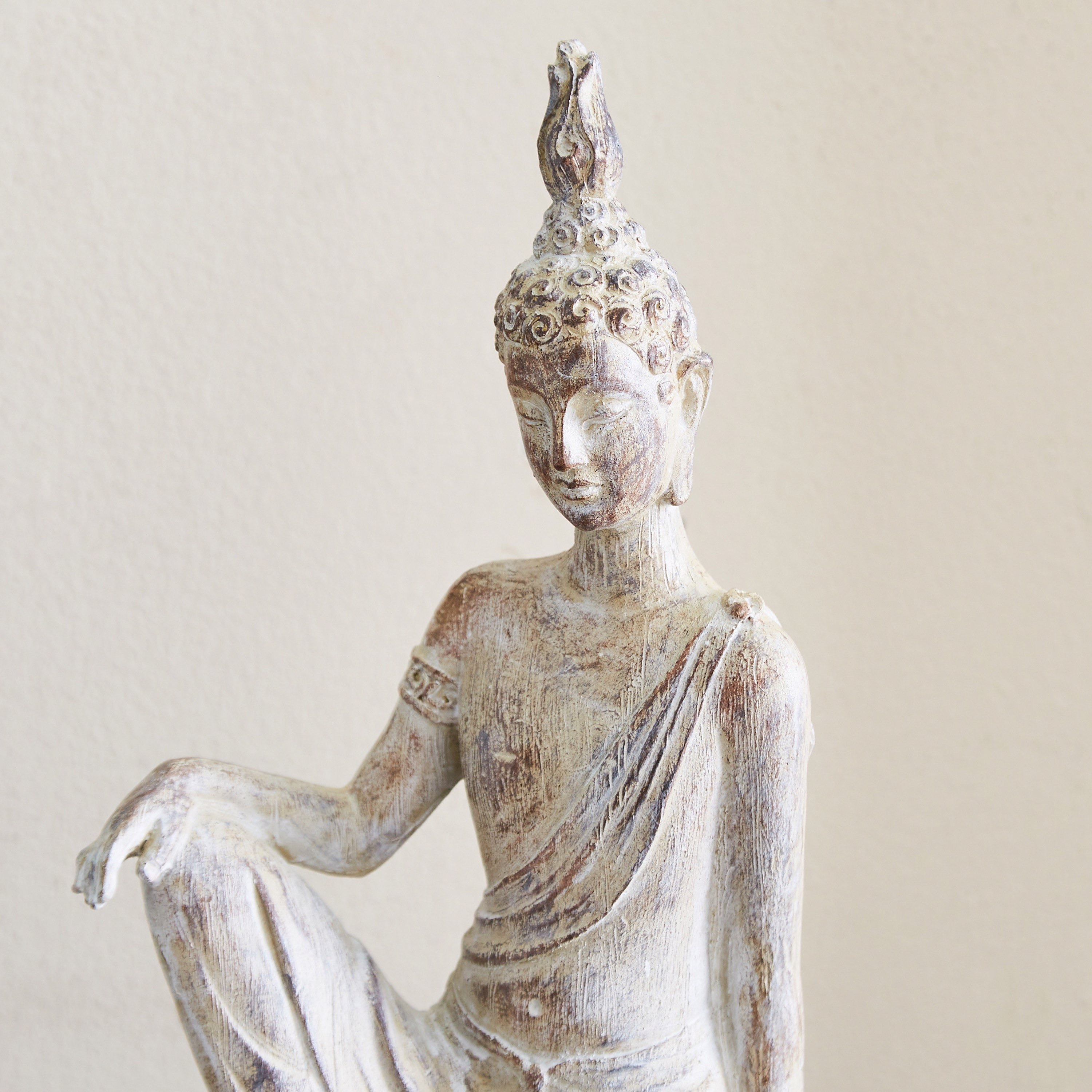 قطعة ديكور بوليريسين بتصميم بوذا من إيسلا - 16x12.5x38.5 سم-hbxhomeware-homedecor-figurinesandornaments-image-3