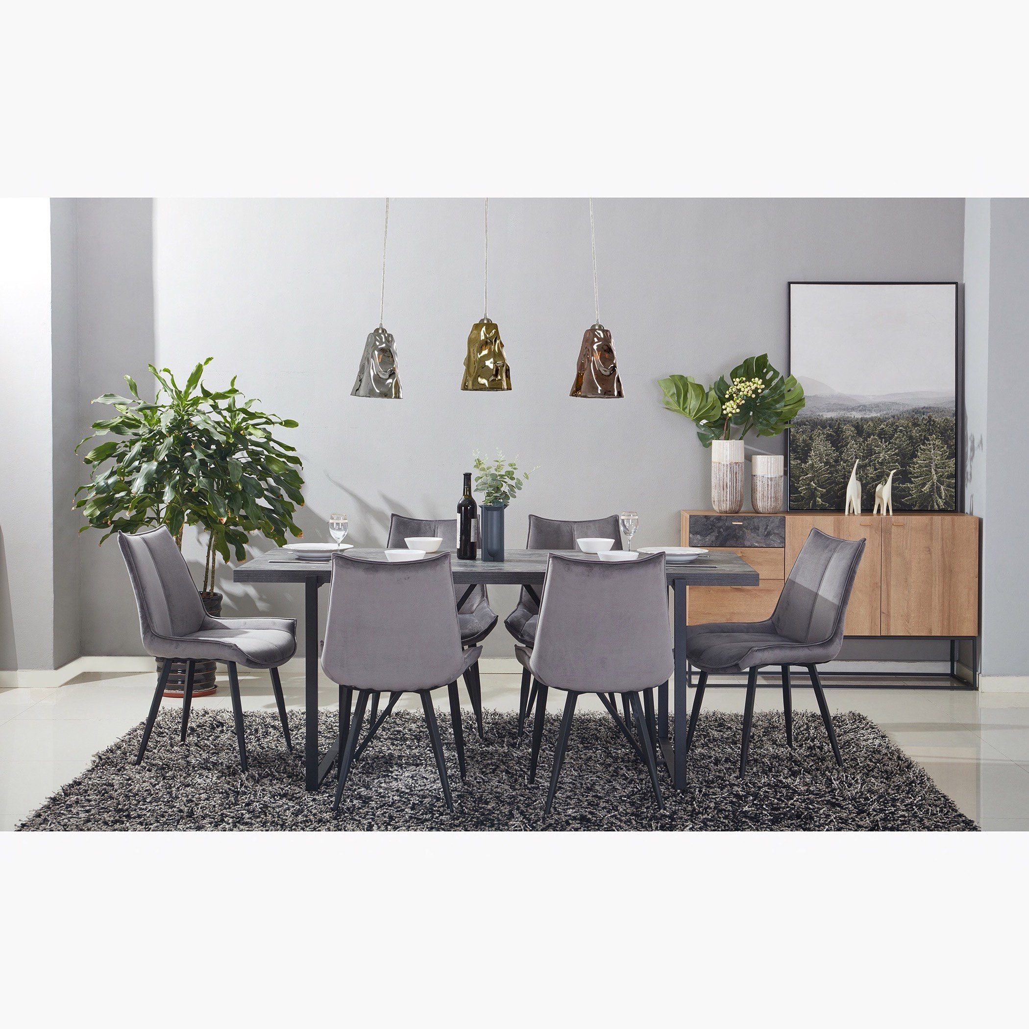 Baltimore 6-Seater Dining Set-hbxfurniture-diningtablesandsets-diningsets-sixseater-image-1