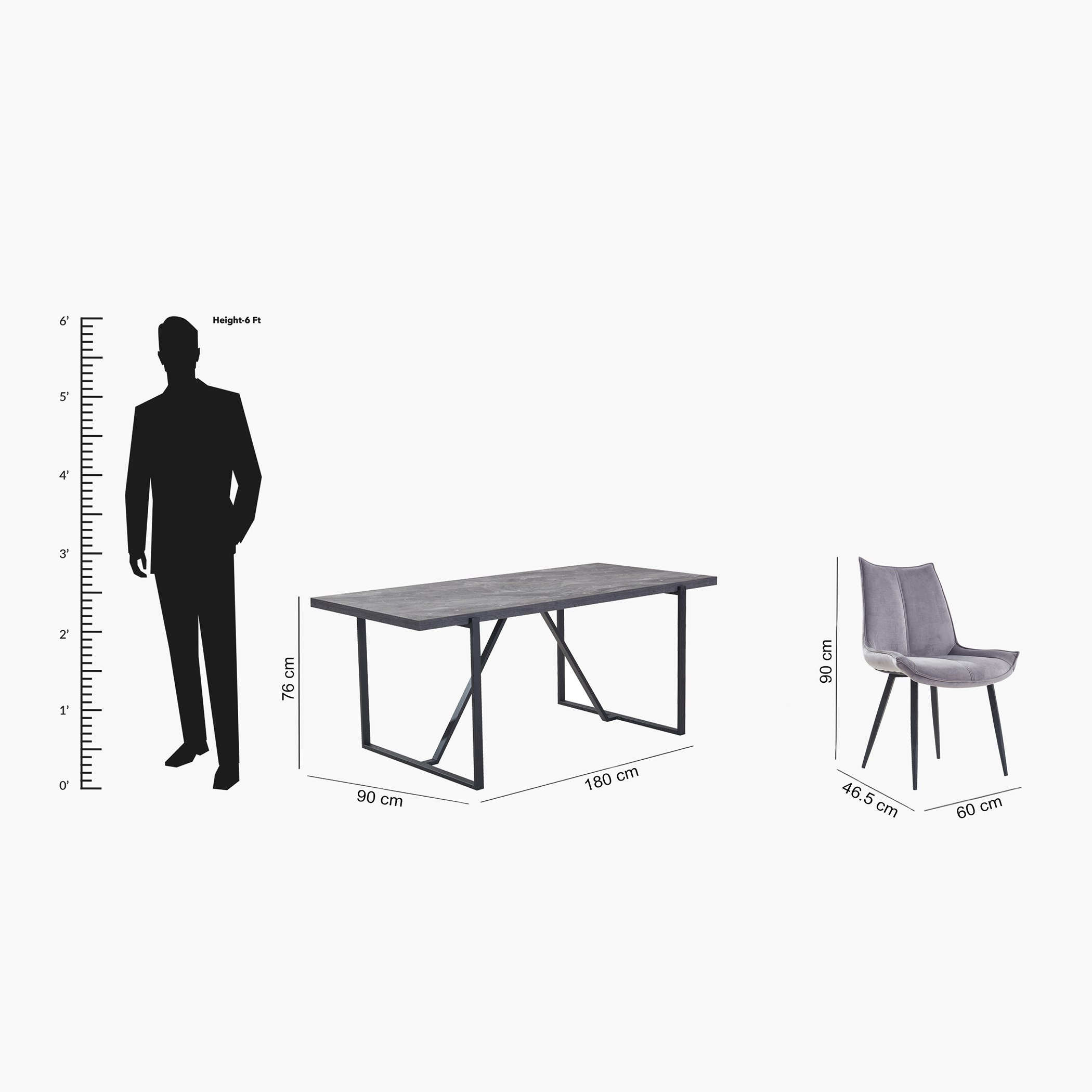 Baltimore 6-Seater Dining Set-hbxfurniture-diningtablesandsets-diningsets-sixseater-image-13