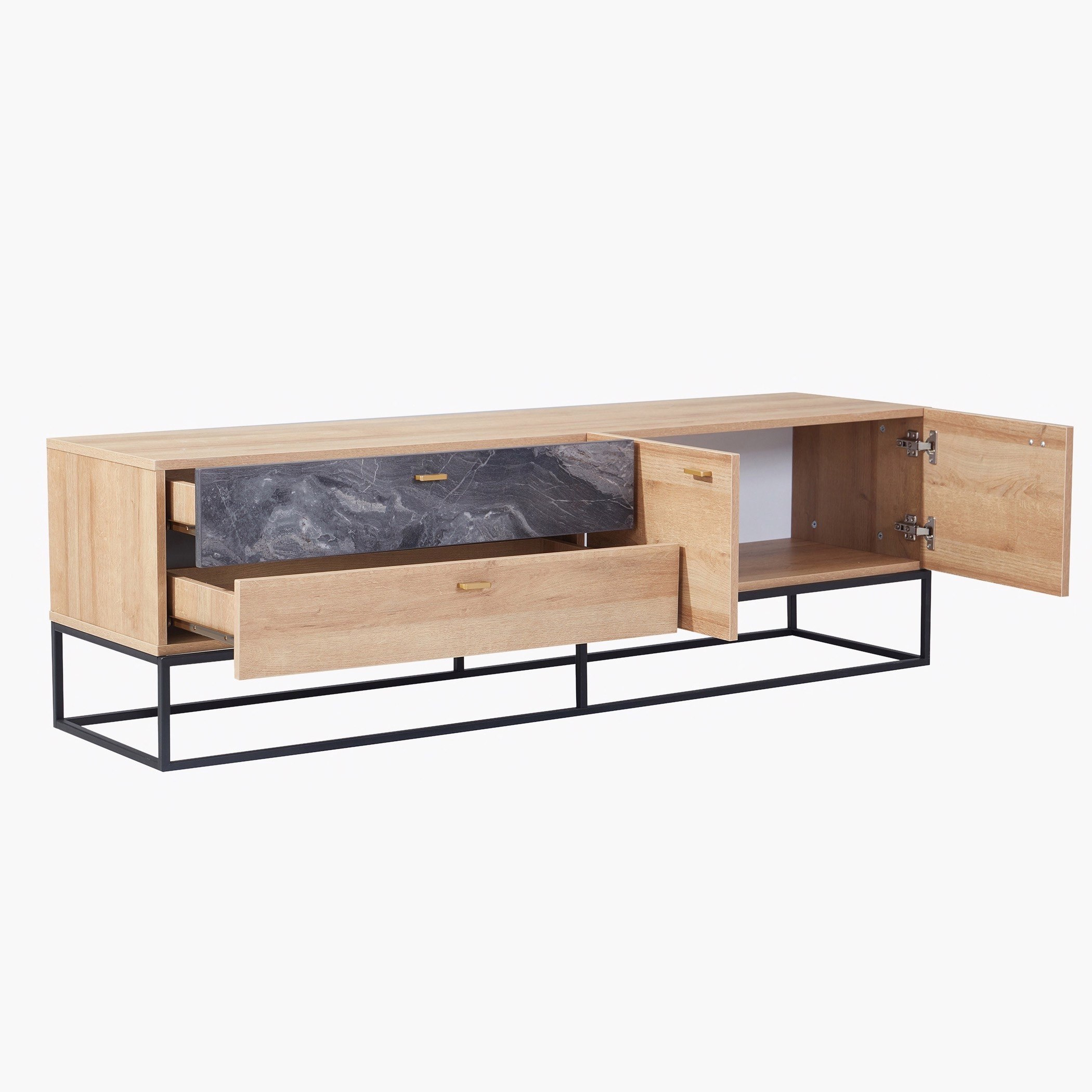 وحدة تلفزيون للأجهزة حتى 65 بوصة من بالتيمور-hbxlivingroom-mediaunitsandstorage-tvunits-image-4